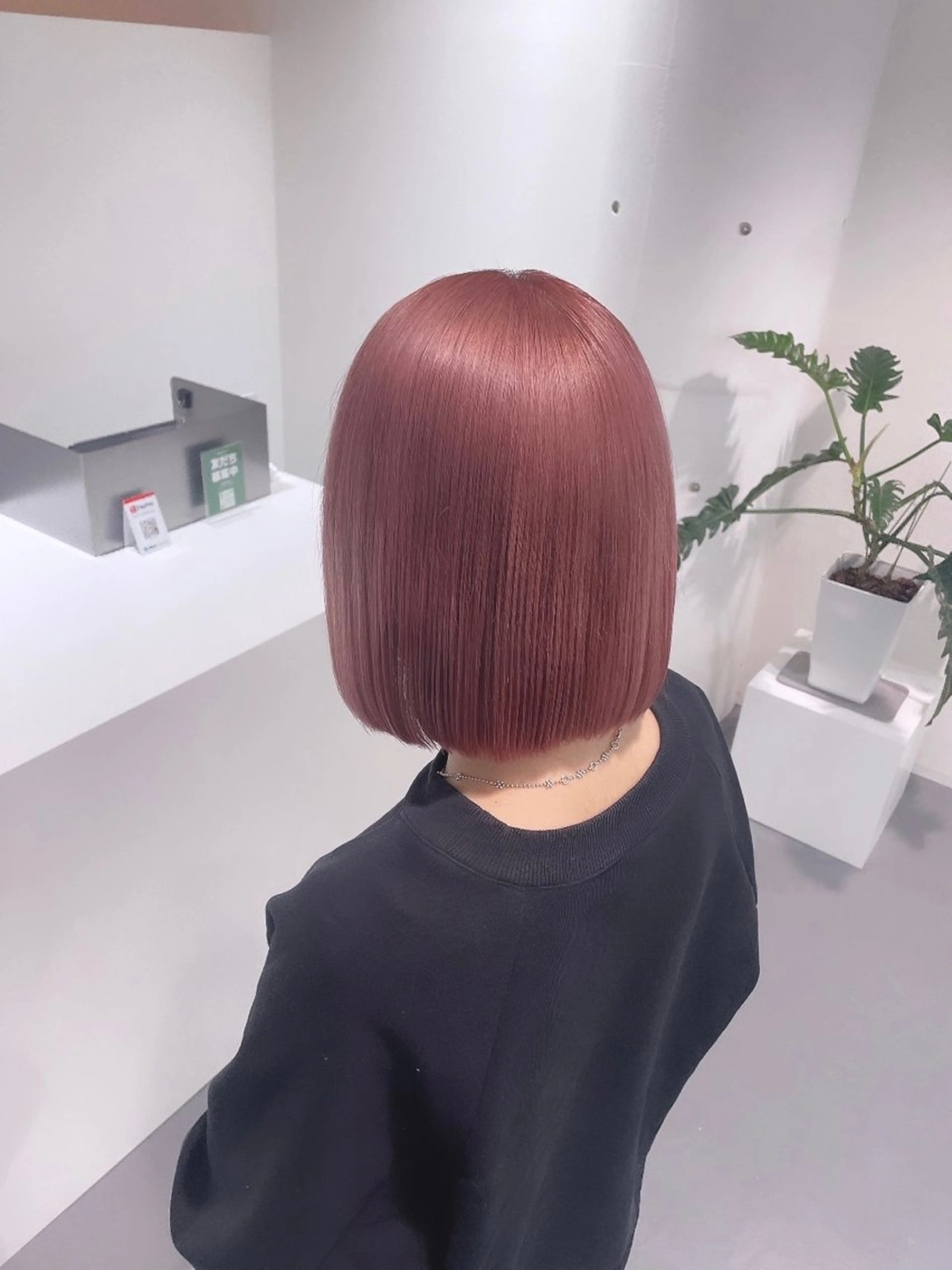 ショート ヘアカラー LEF TATEMACHI所属・西山祐生/ハイトーン /ケアブリーチ/艶髪のヘアスタイル