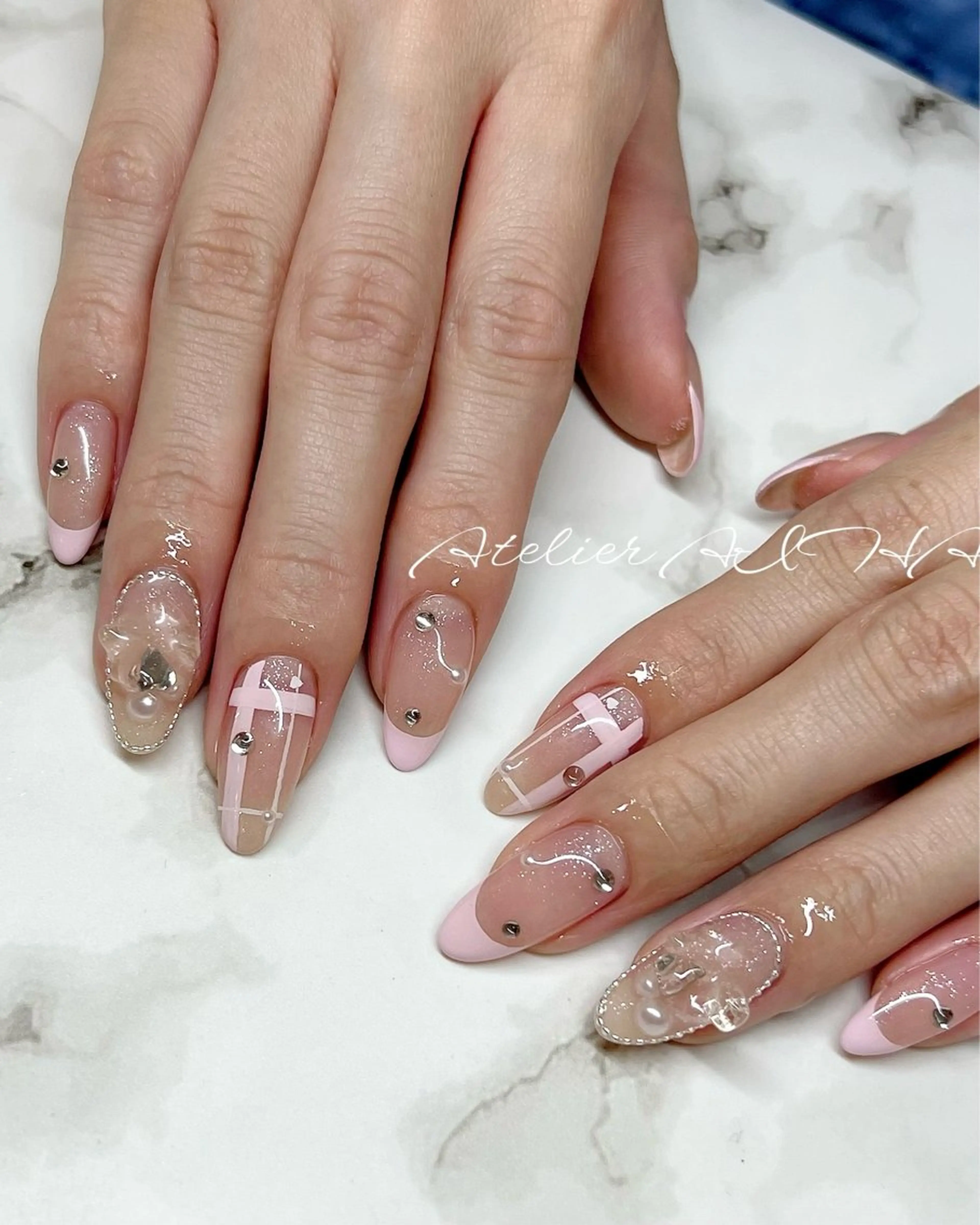 ミディアム アトリエAIHA所属・アトリエAIHA★ フィルイン推奨サロンのネイルデザイン