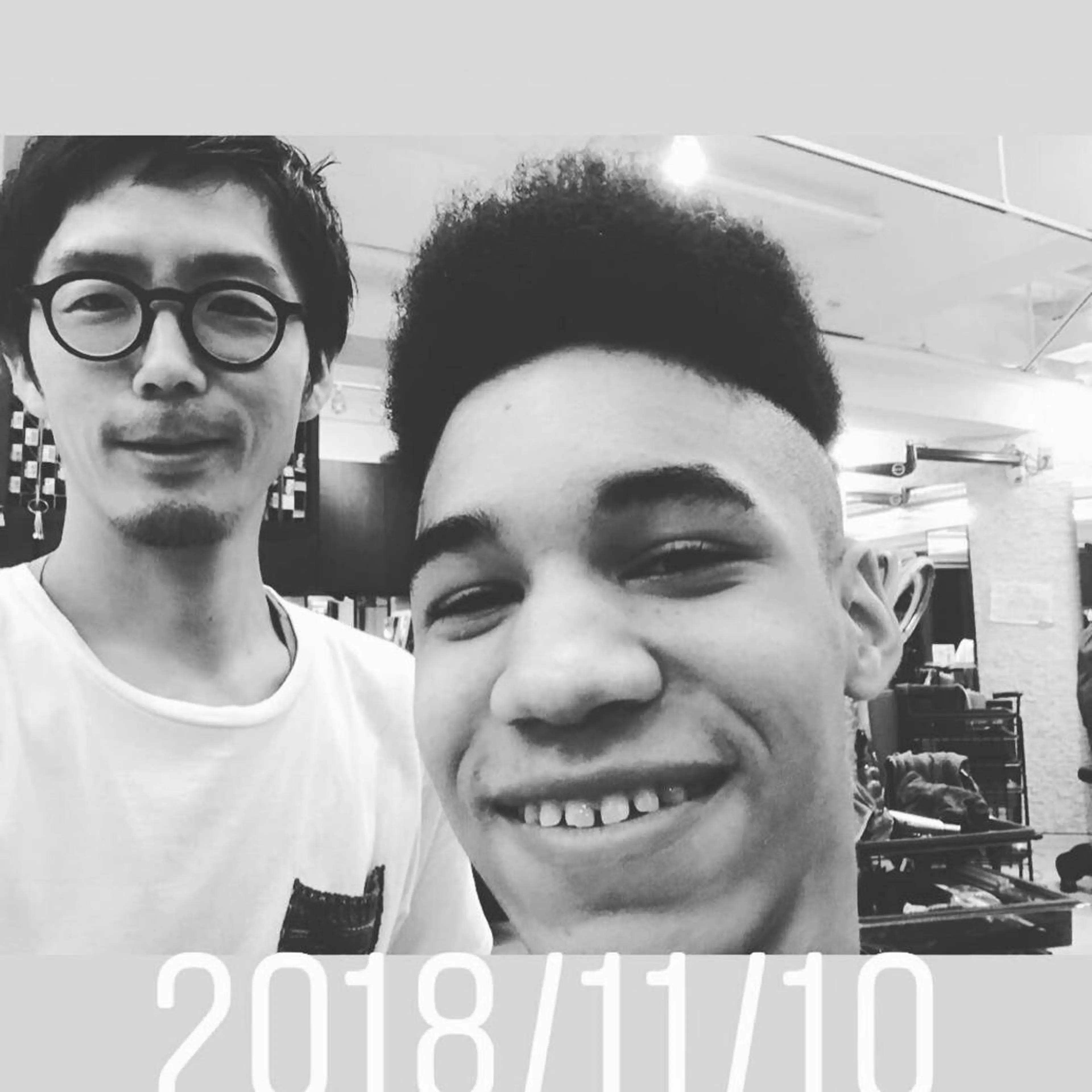 エイムプラスワン所属・山口 康平のヘアスタイル