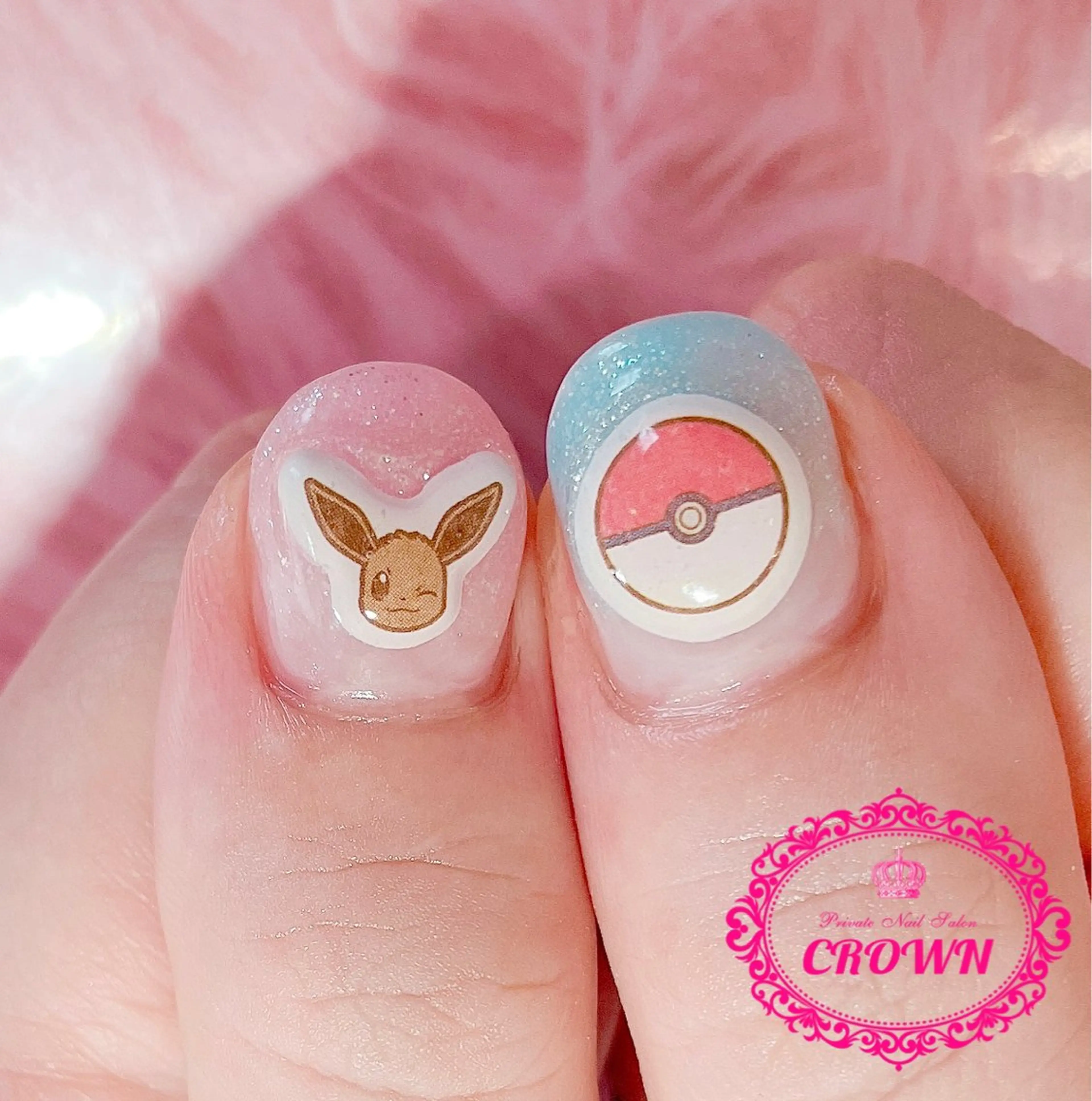 ネイル CROWN プライベートサロンのネイルデザイン