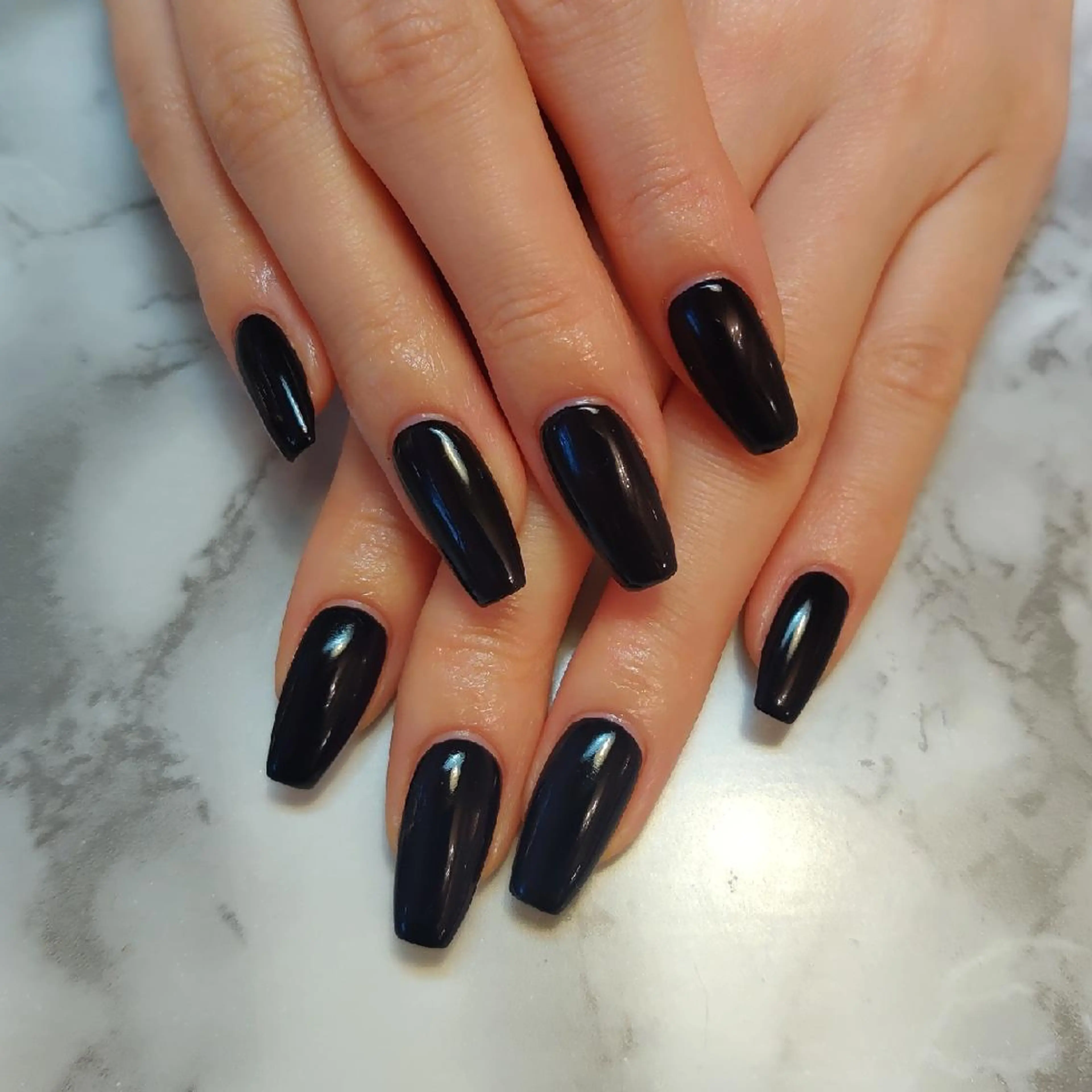 ネイル ワンカラーネイル ジェヌインネイル 河内のネイルデザイン