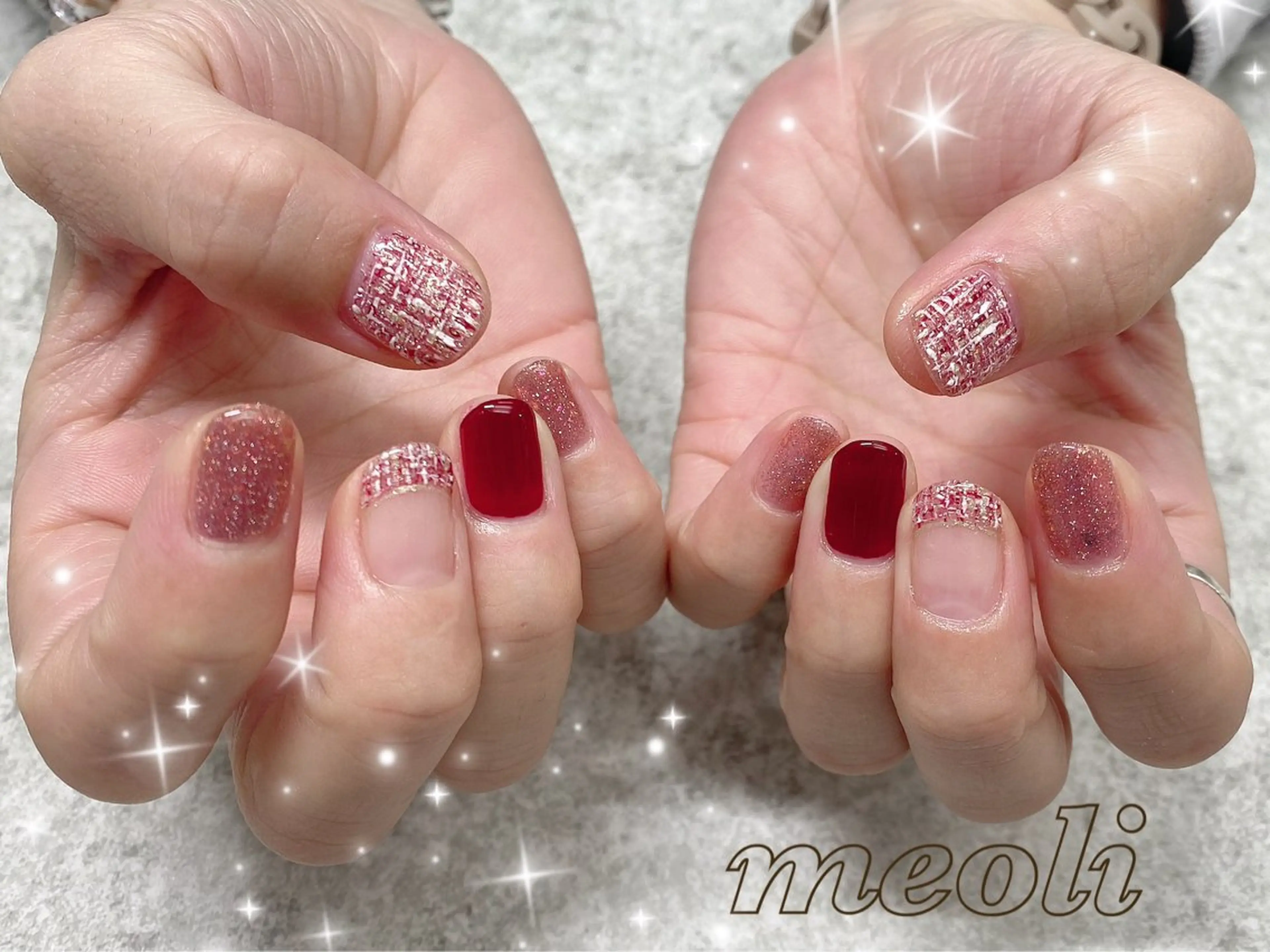 ネイル ハンドネイル nail salon meoli メグのネイルデザイン