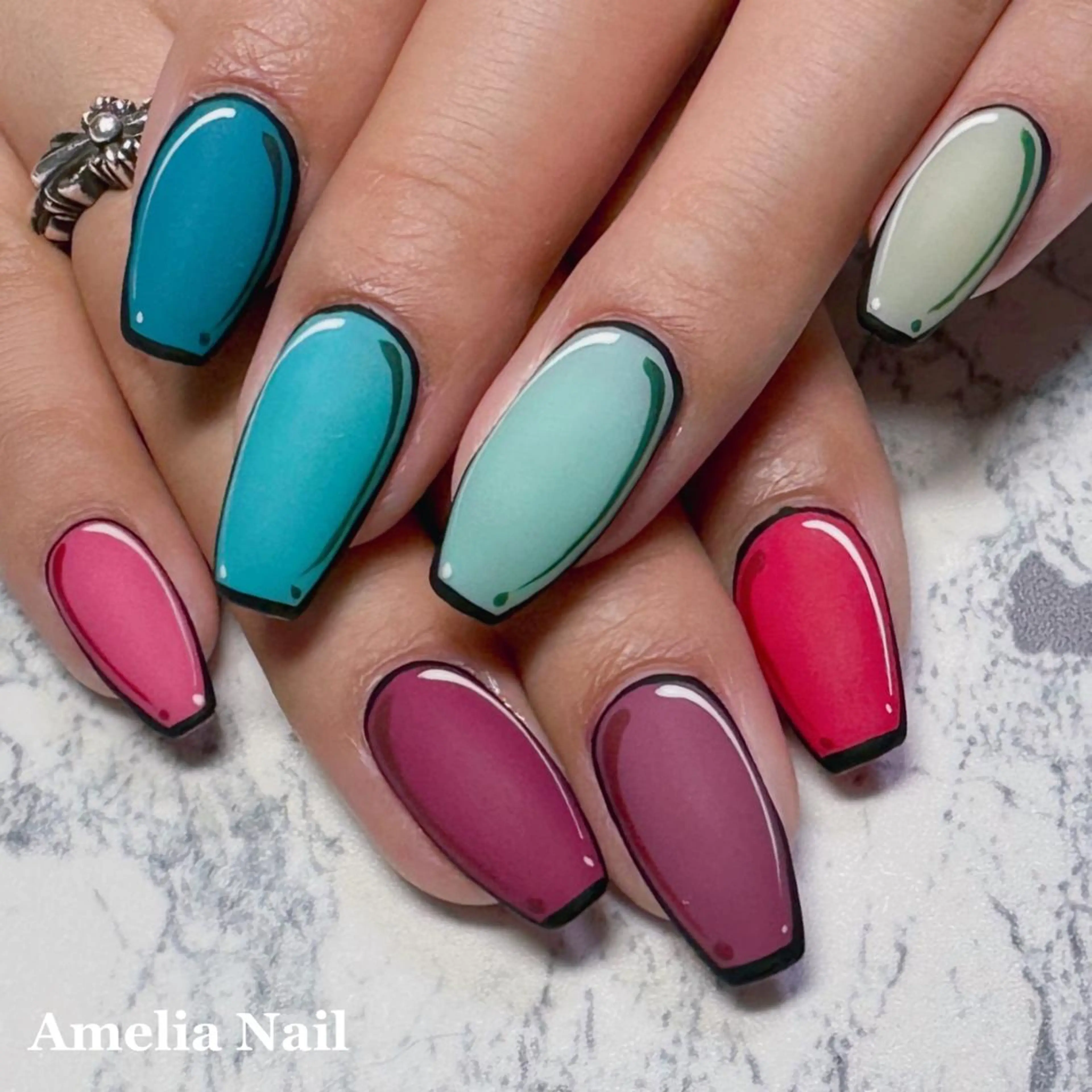 ネイル Amelia Nail所属・Amelia Nailのネイルデザイン