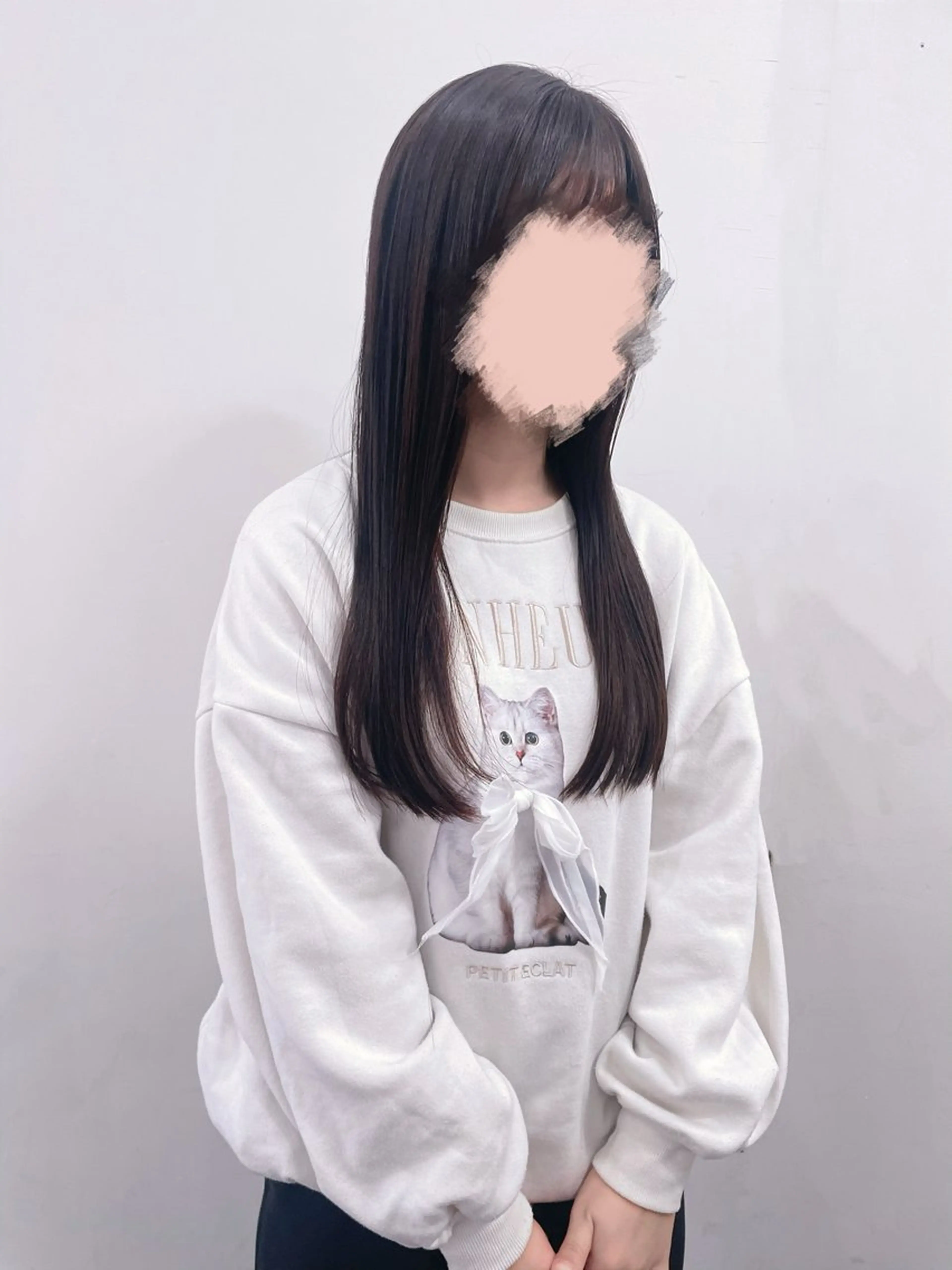 ロング カラー ヘアカラー 聖花/透明感カラー /酸性ストレートのヘアスタイル