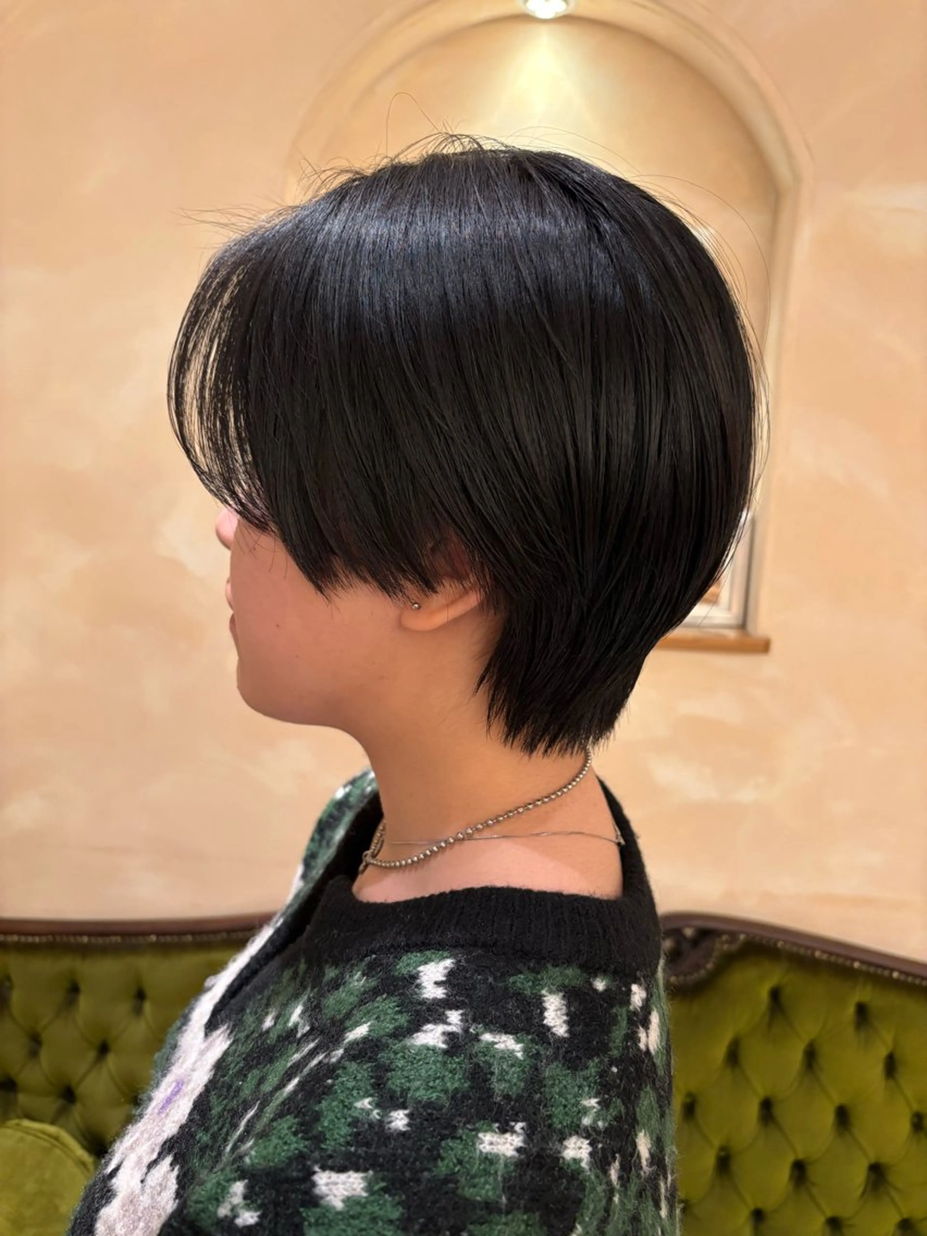 ショート 田内 満里奈のヘアスタイル