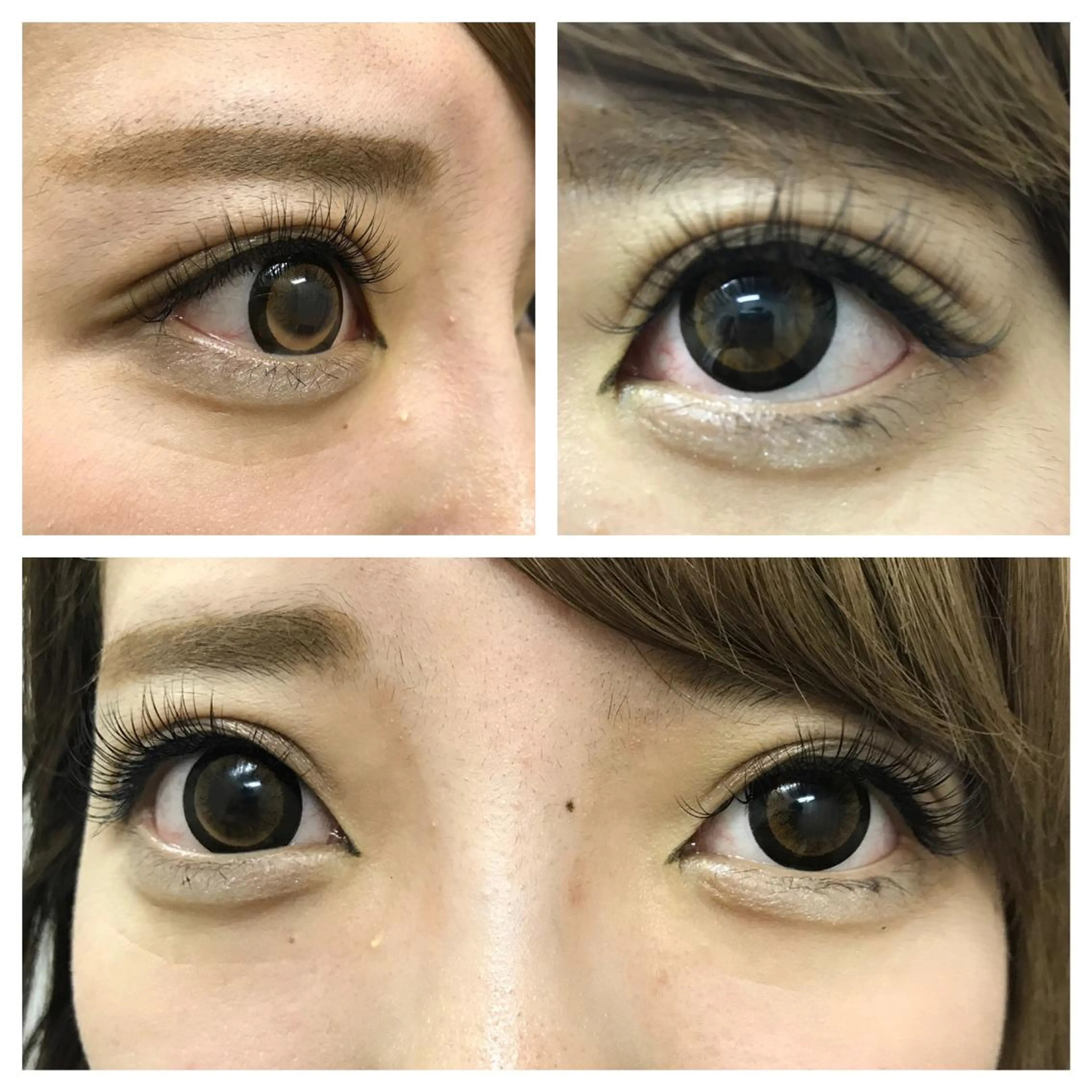 マツエク・マツパ Dカール セーブル linda lashesのマツエク・マツパデザイン