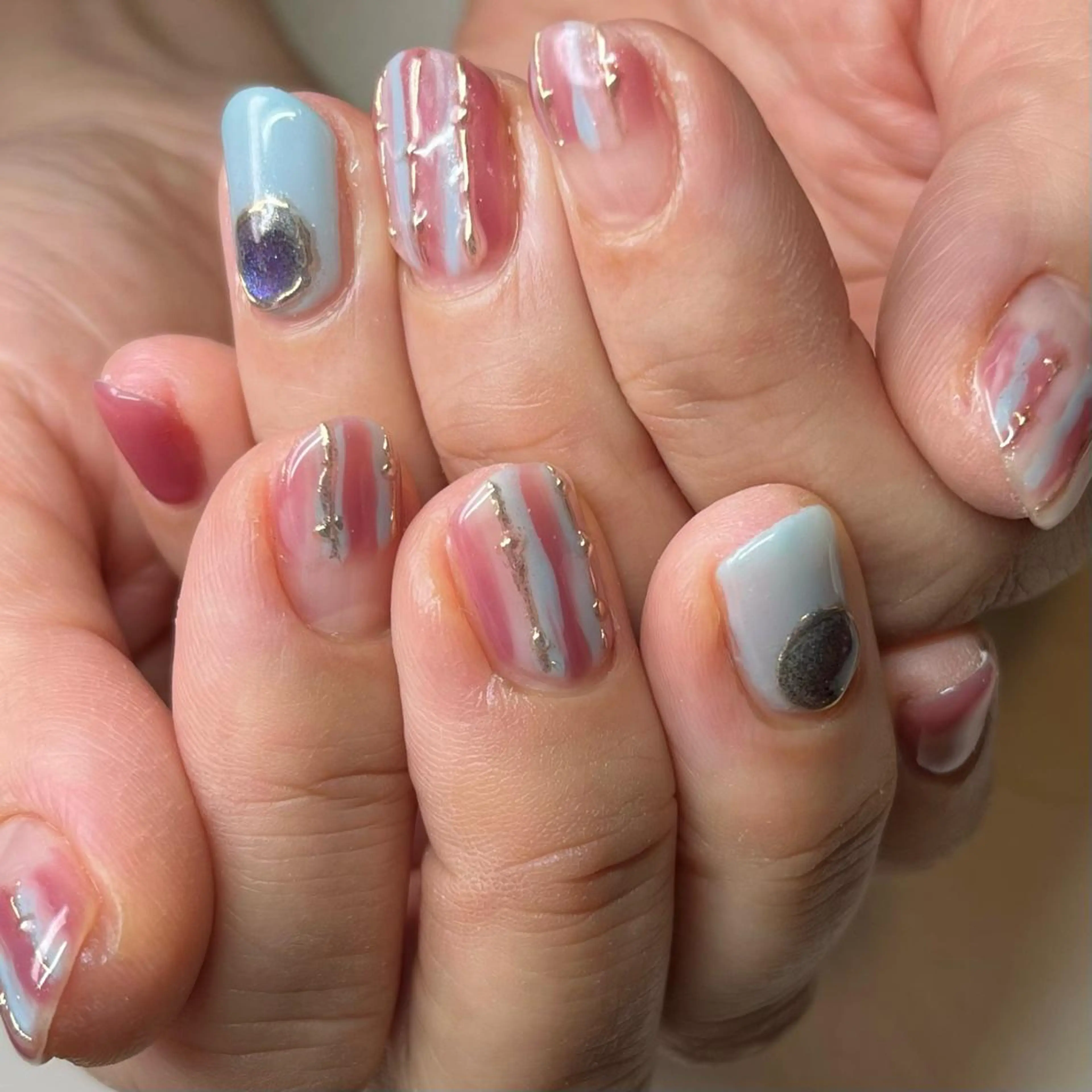 ネイル ハンドネイル ネイルスタジオ コスタ•デルマールのネイルデザイン