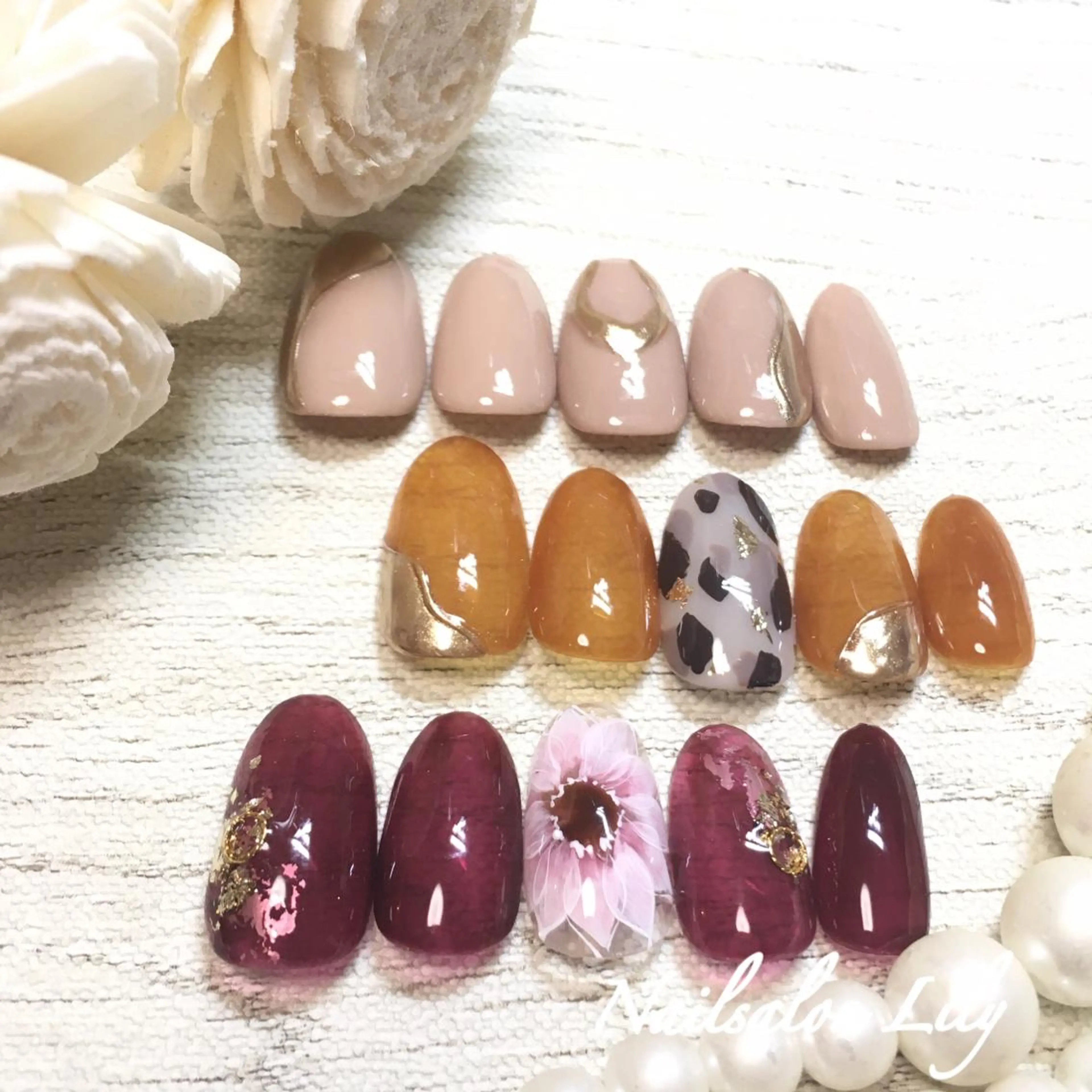 ネイル シンプルネイル Nailsalon Lilyのネイルデザイン