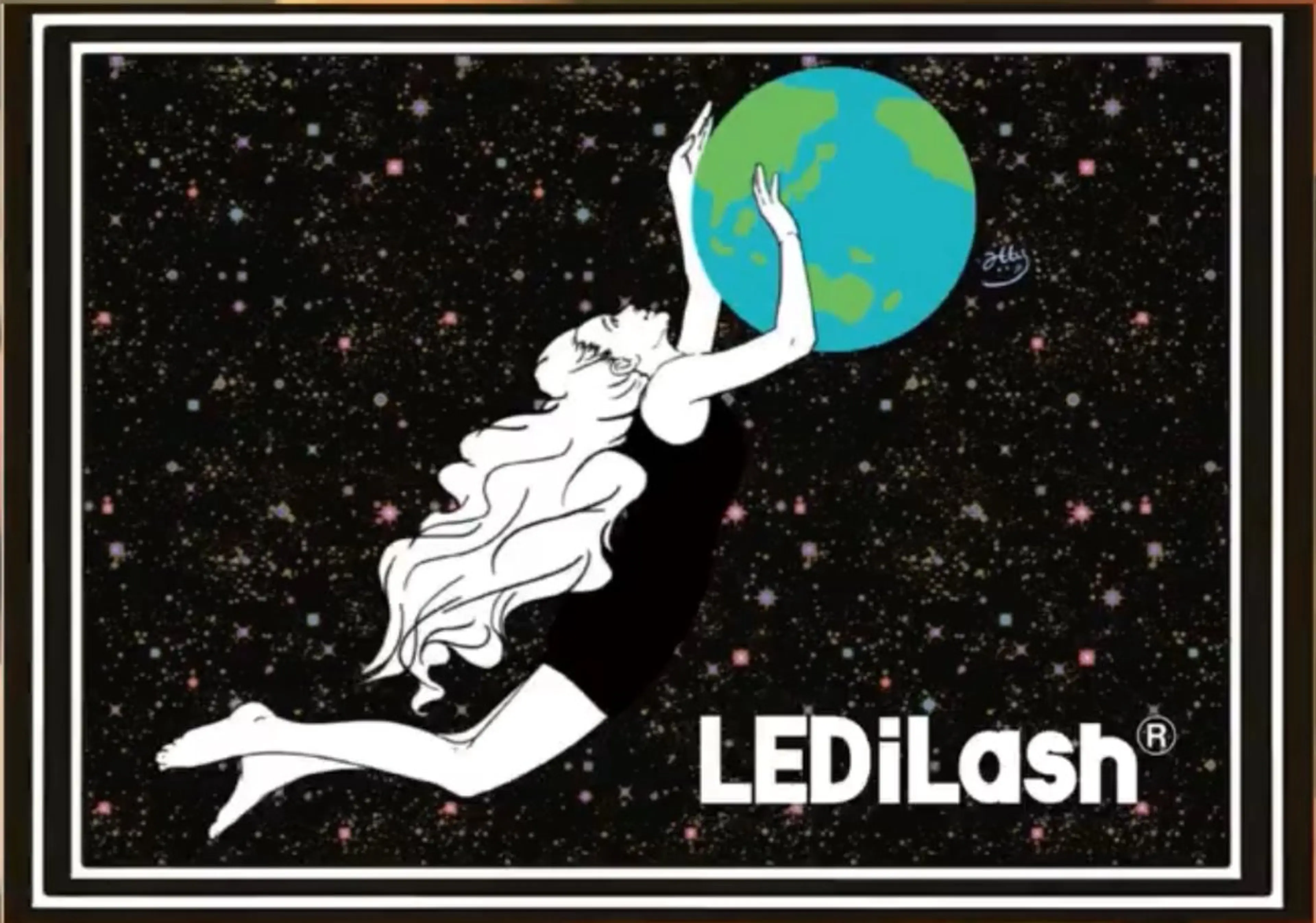 LED✖️フラットラッシュ60本(他店オフ代別途1,000円)の写真