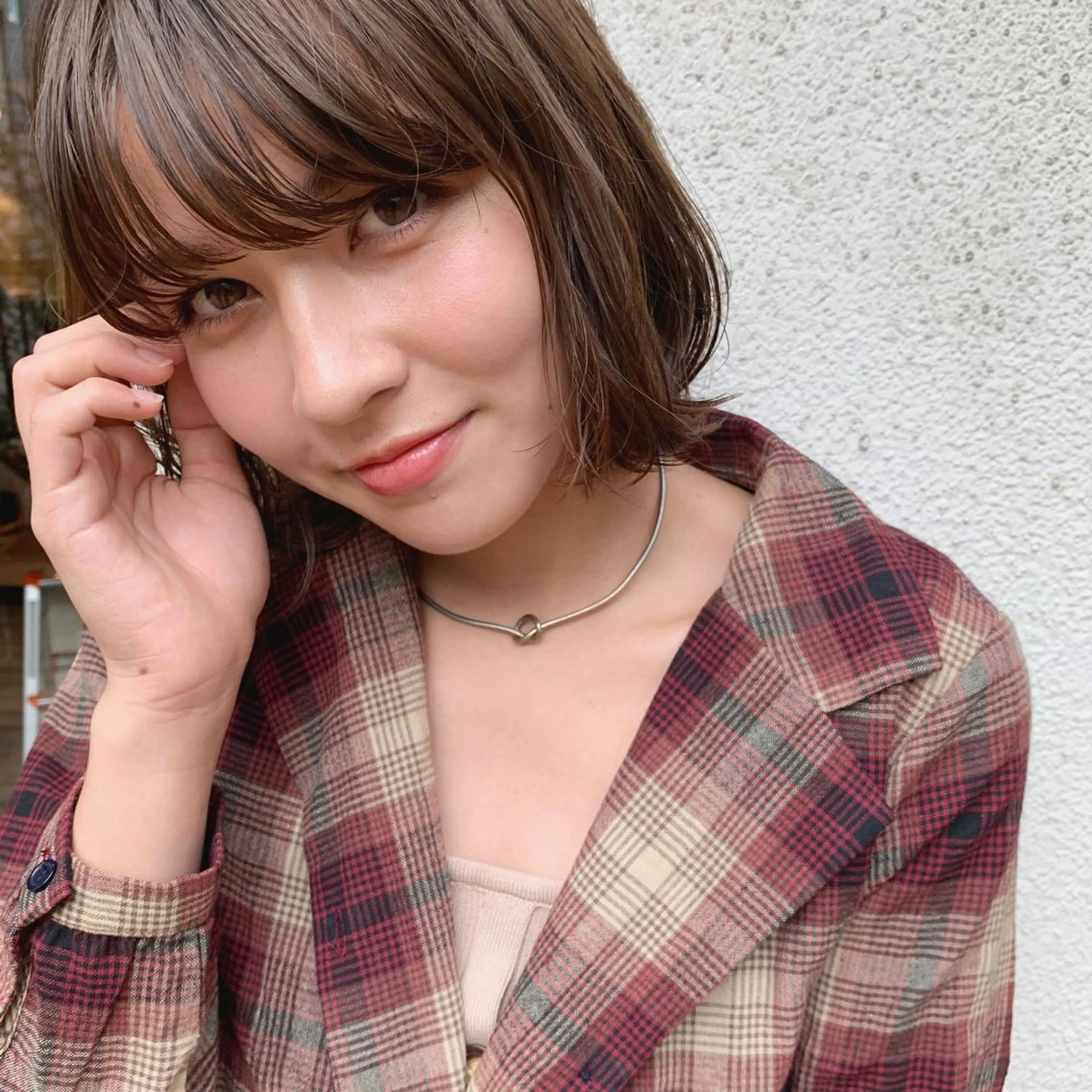 ミディアム カラー 銀座🤍ボブ/ ミディアム/佐野夢美のヘアスタイル