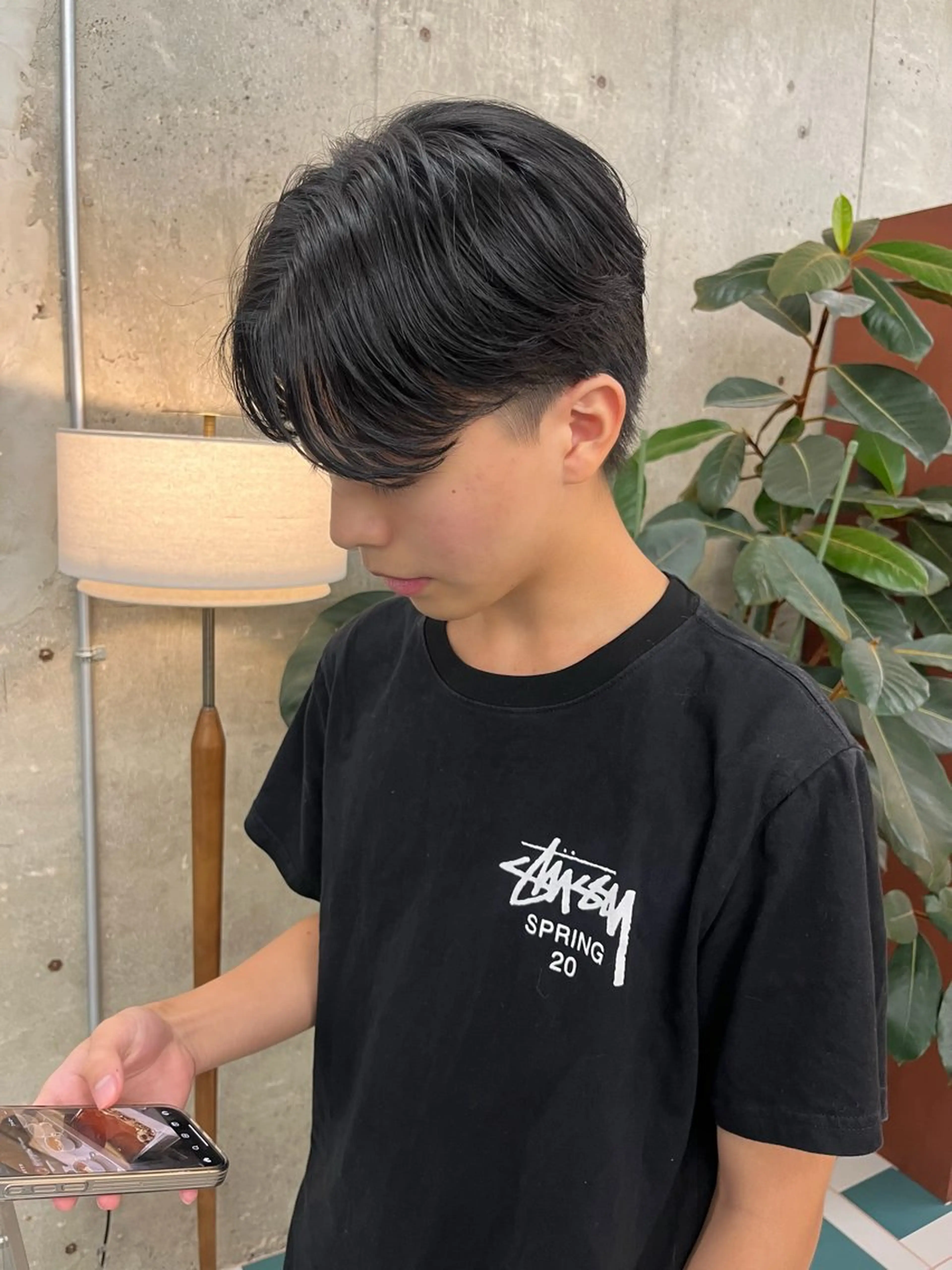 メンズ マッシュ 学生（メンズ向け） 刈り上げ noé所属・HINA/栄/ボブ/ ボブパーマ/インナーのヘアスタイル