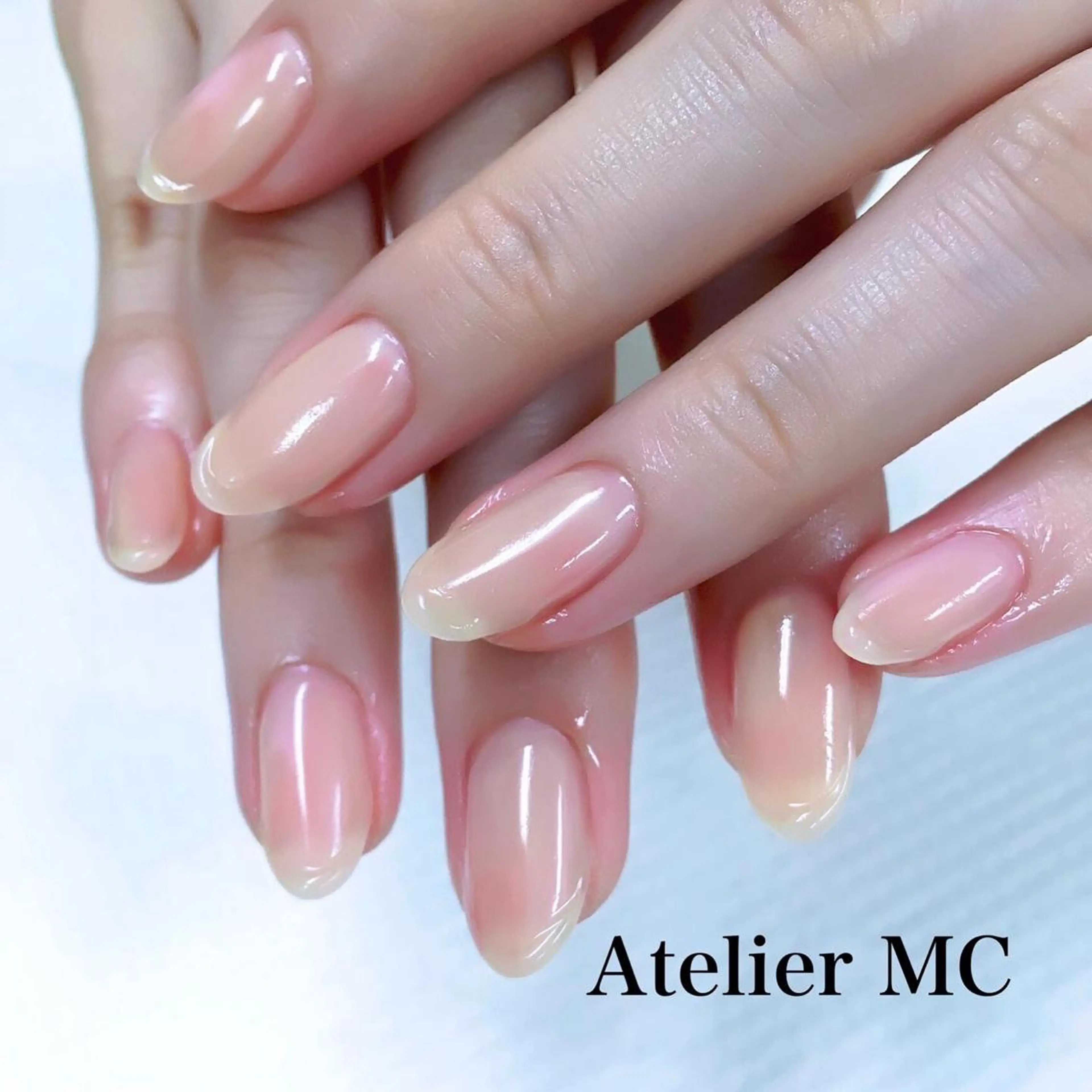ネイル アートネイル クリアネイル ミラーネイル ハンドネイル アトリエ エムシー 【新富町・東銀座】のネイルデザイン