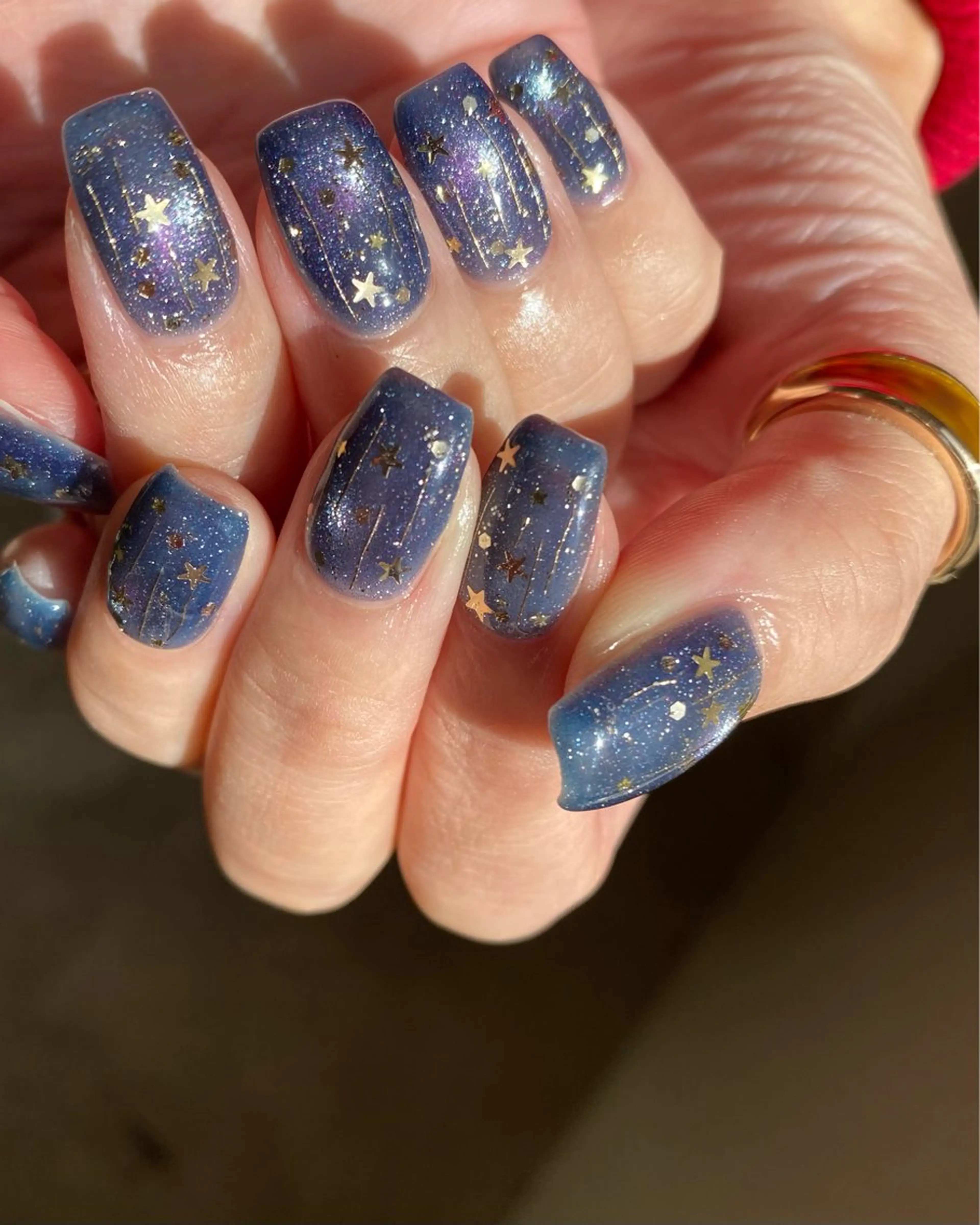 ネイル 成人式 フラッシュネイル フレンチネイル ジェルネイル マグネットネイル ハンドネイル 草加ニュアンスネイル 🌚hersのネイルデザイン