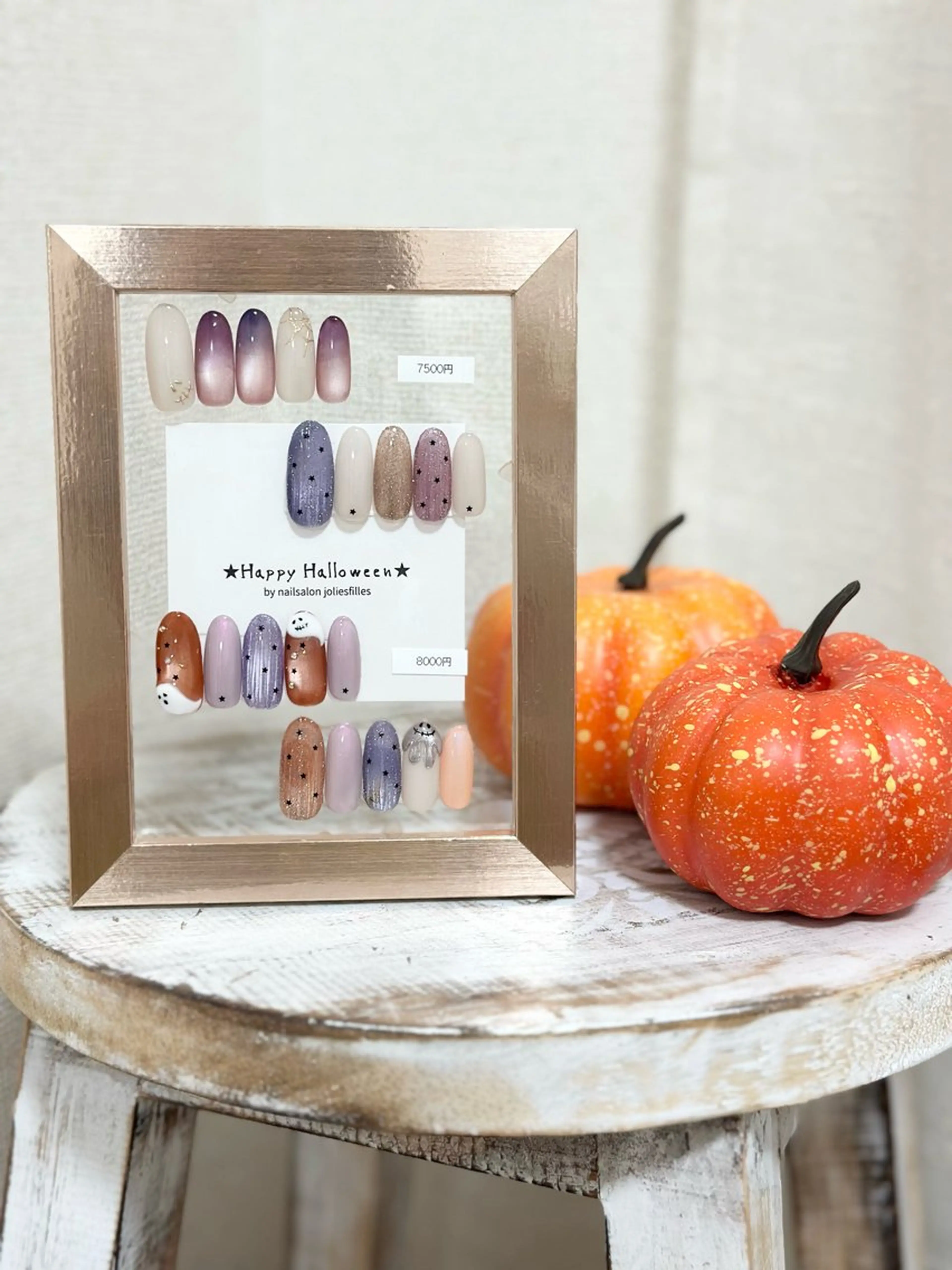 ネイル ハロウィン ハンドネイル ジョリフィーユ本店 中山のネイルデザイン