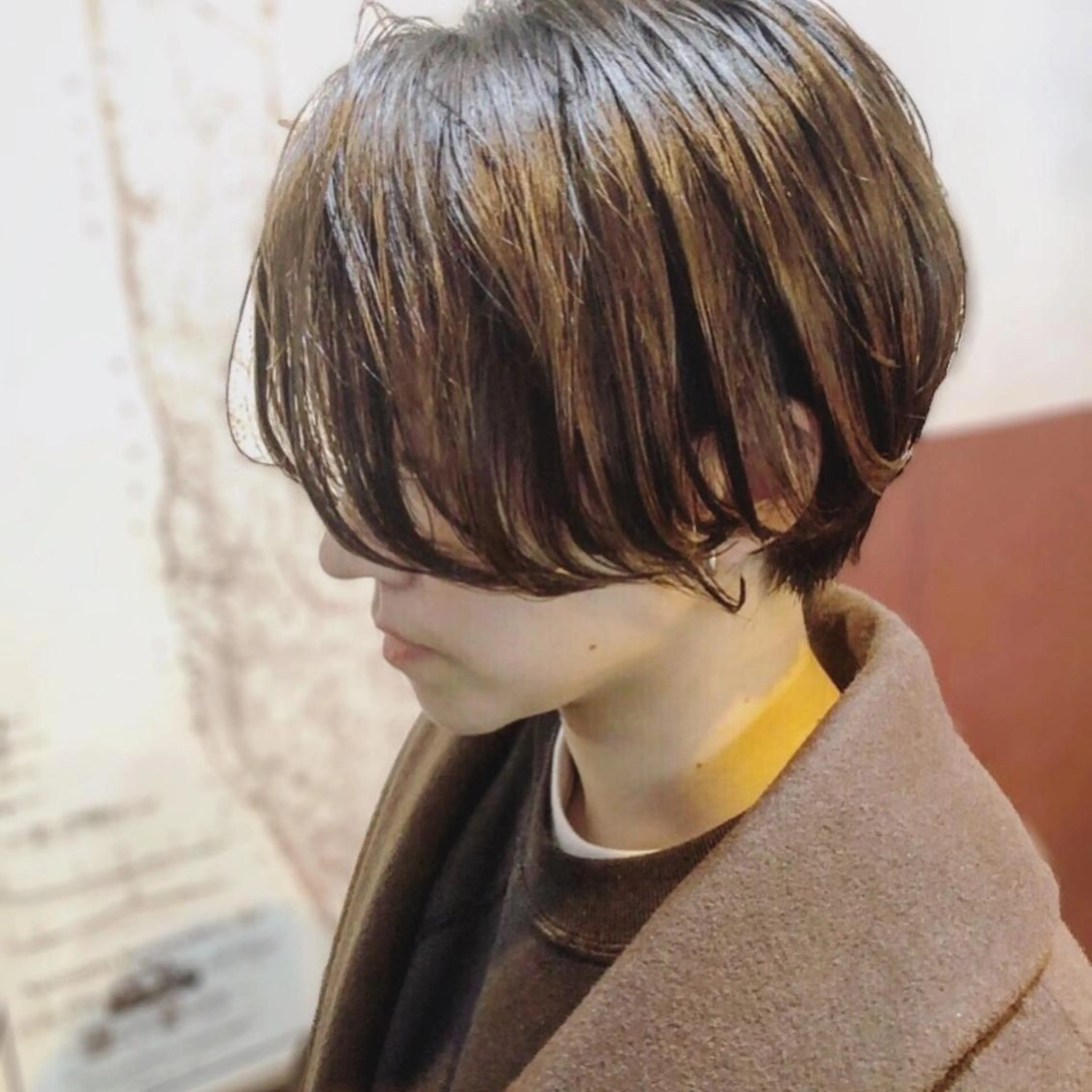 ショート カラー ノグチ ユウキ/ボブのヘアスタイル