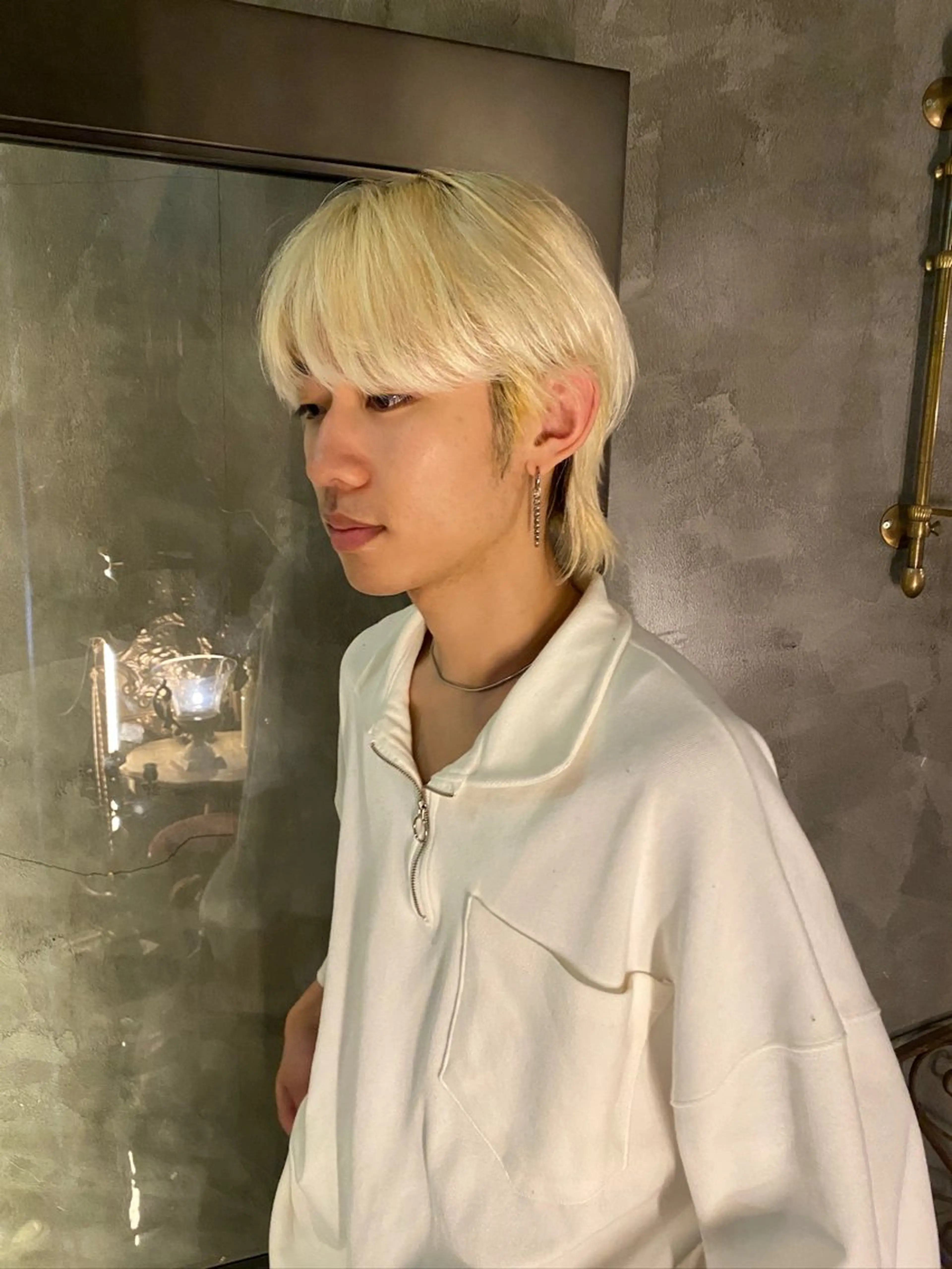 ショート カラー メンズ カット ヘアカラー トリートメント ◽️モードヘア◽️ SHOUTOのヘアスタイル