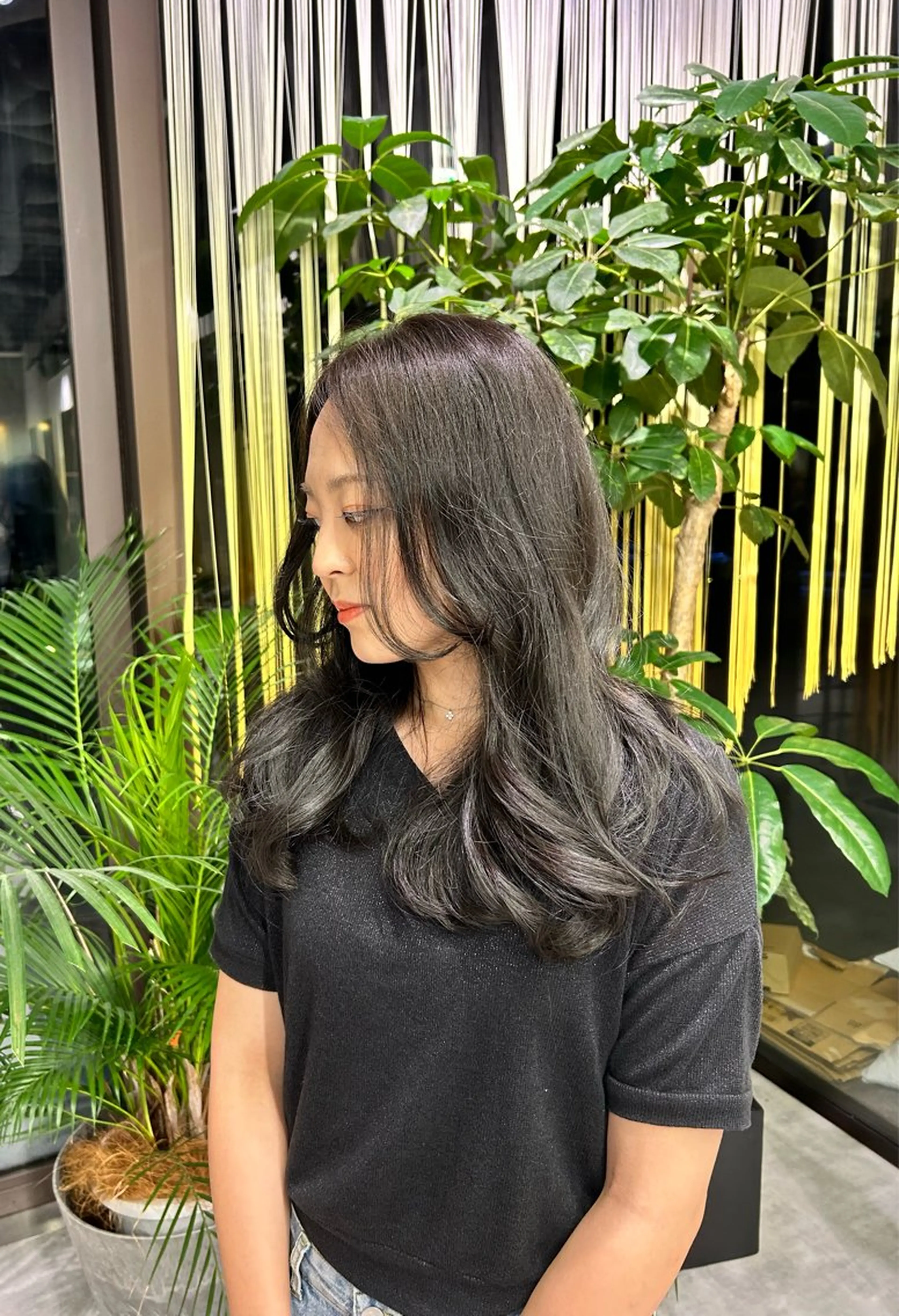 カラー ヘアカラー 花井輝 ボブ/ハイトーンのヘアスタイル