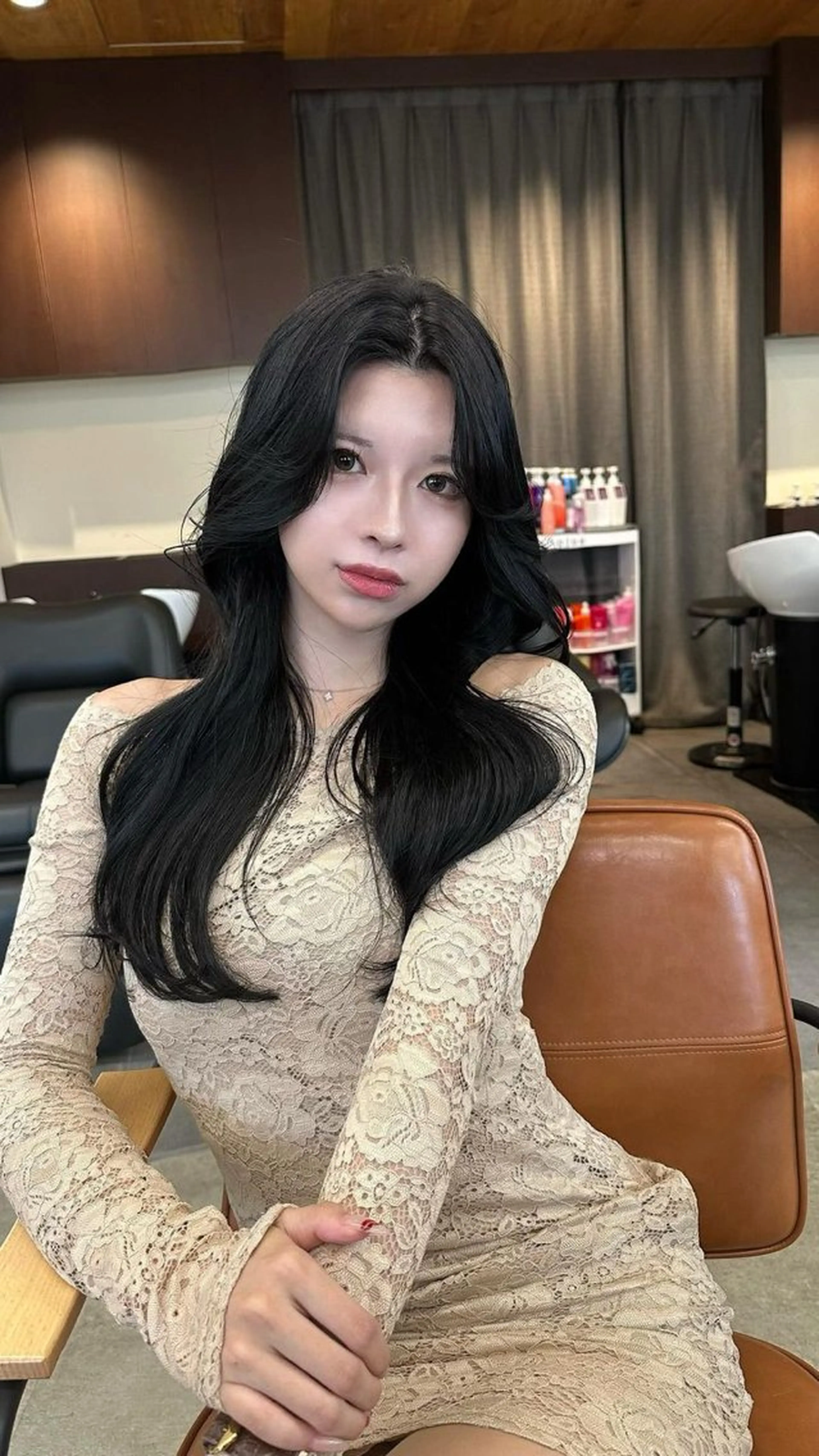 ロング カラー ヘアアレンジ ⭐️ショート/ボブ/ 艶カラー/りょうがのヘアスタイル