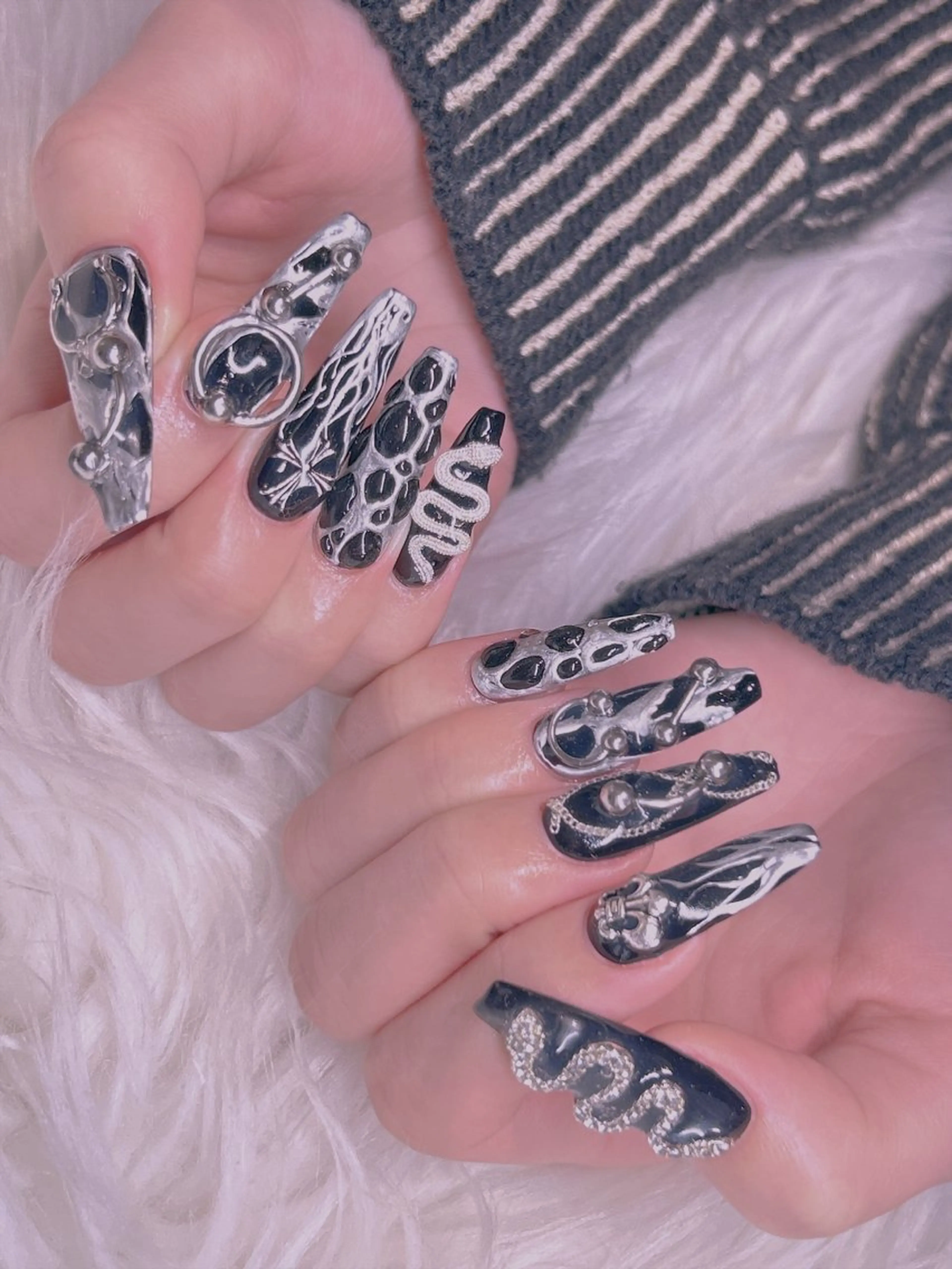 ネイル 長さだし専門店 M2　rikaのネイルデザイン