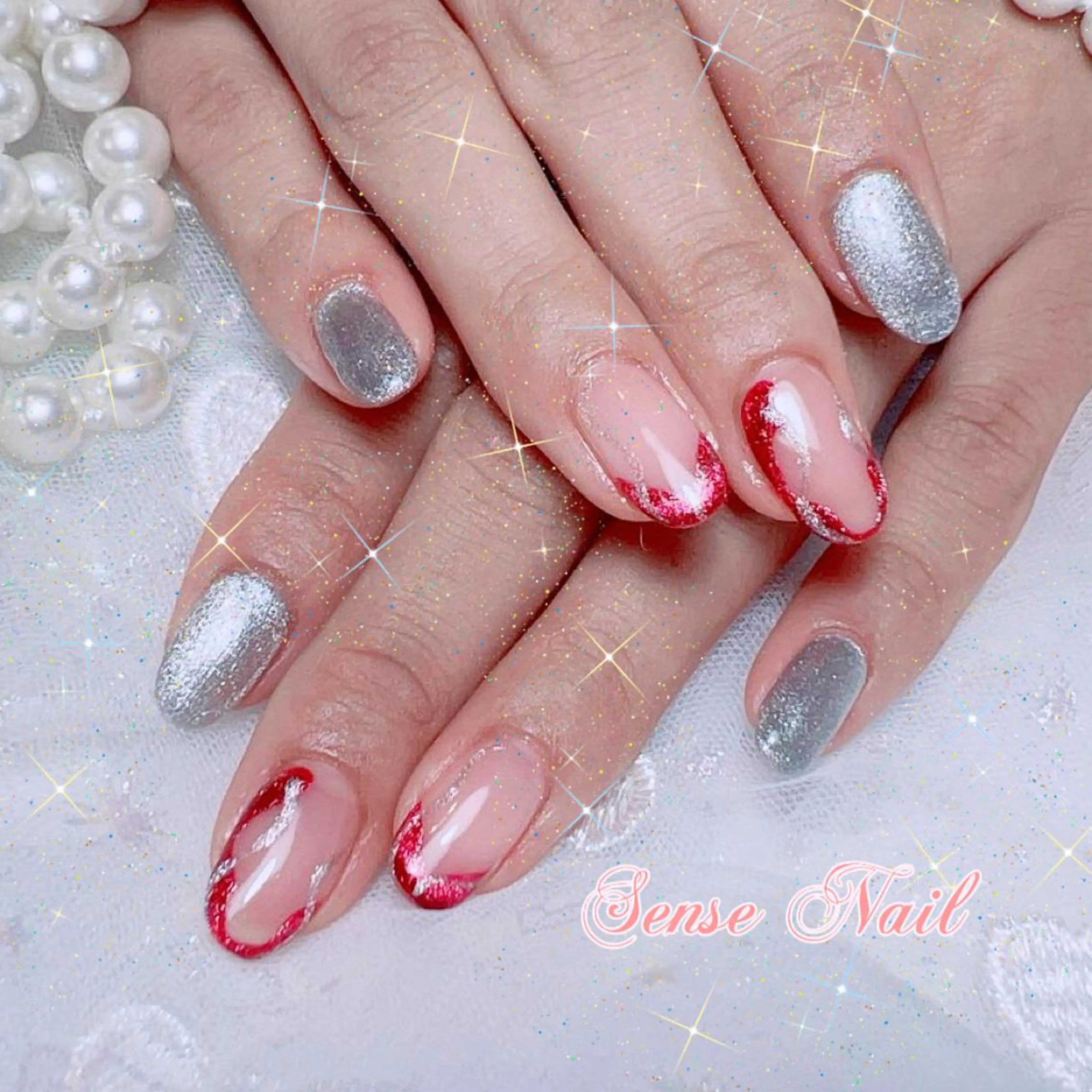 ネイル ハンドネイル ハンドケア 🍓Silk Eleganceのネイルデザイン