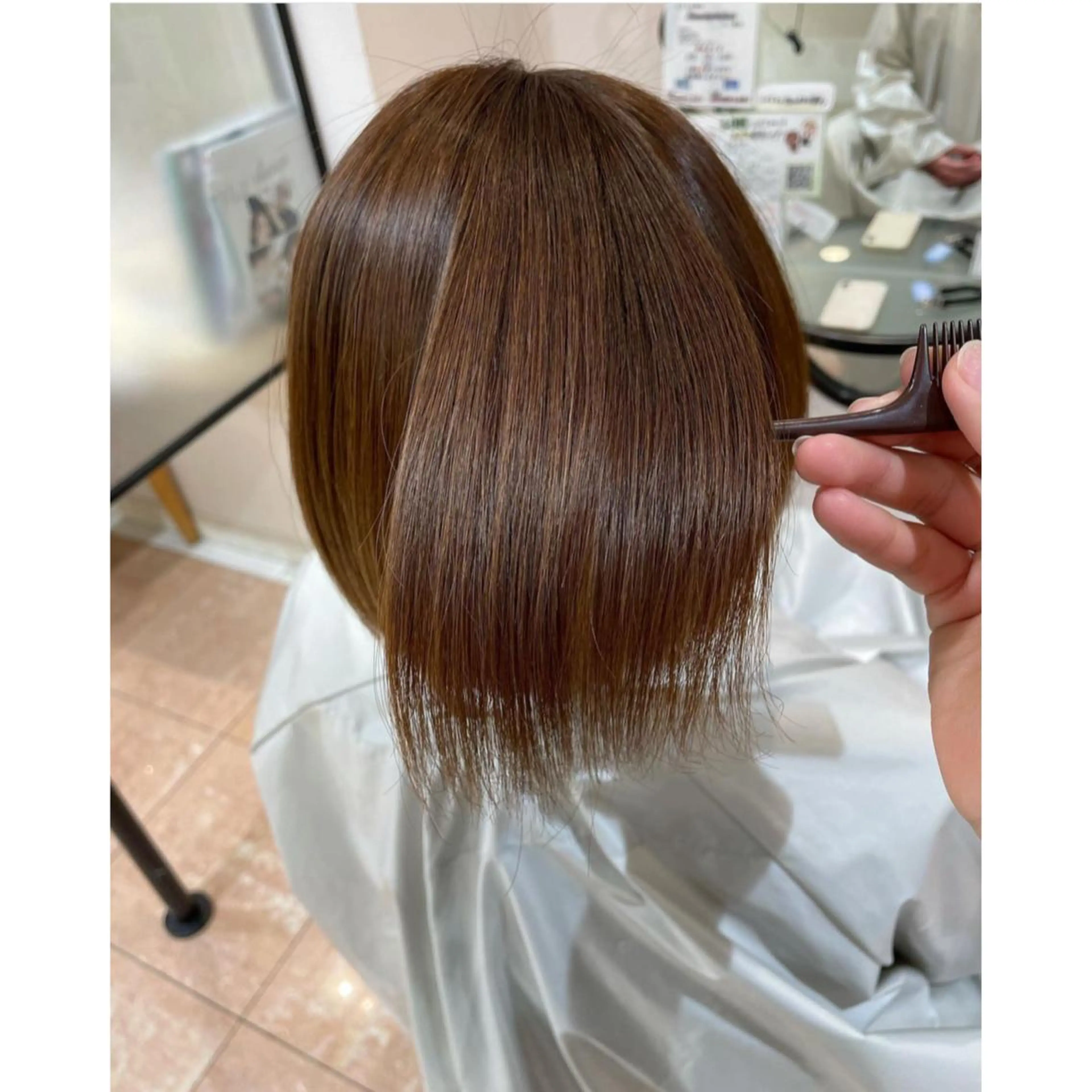 ショート パーマ 韓国ヘア 🎀中川綾乃🎀のヘアスタイル