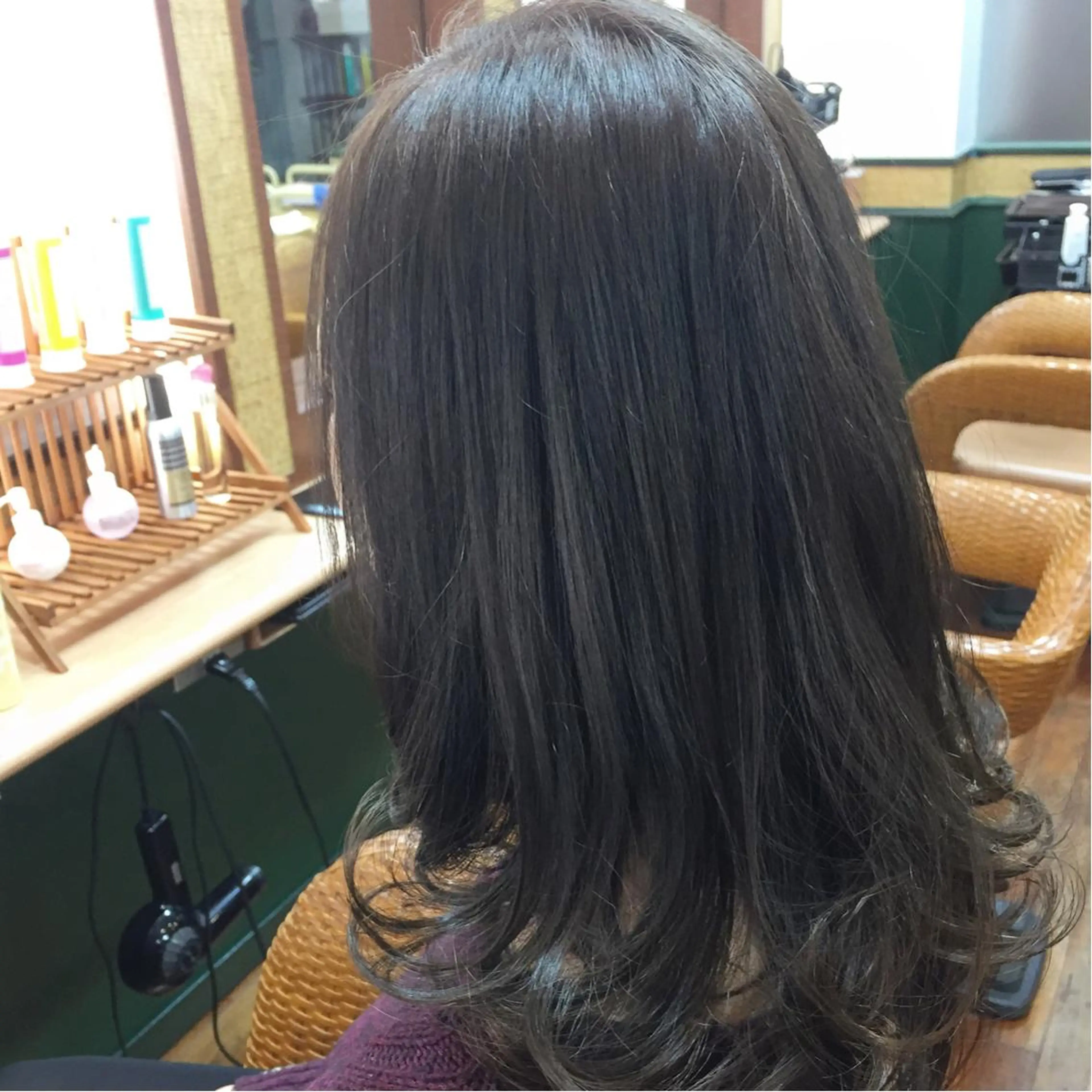 ミディアム アッシュ 鈴木 隼人のヘアスタイル