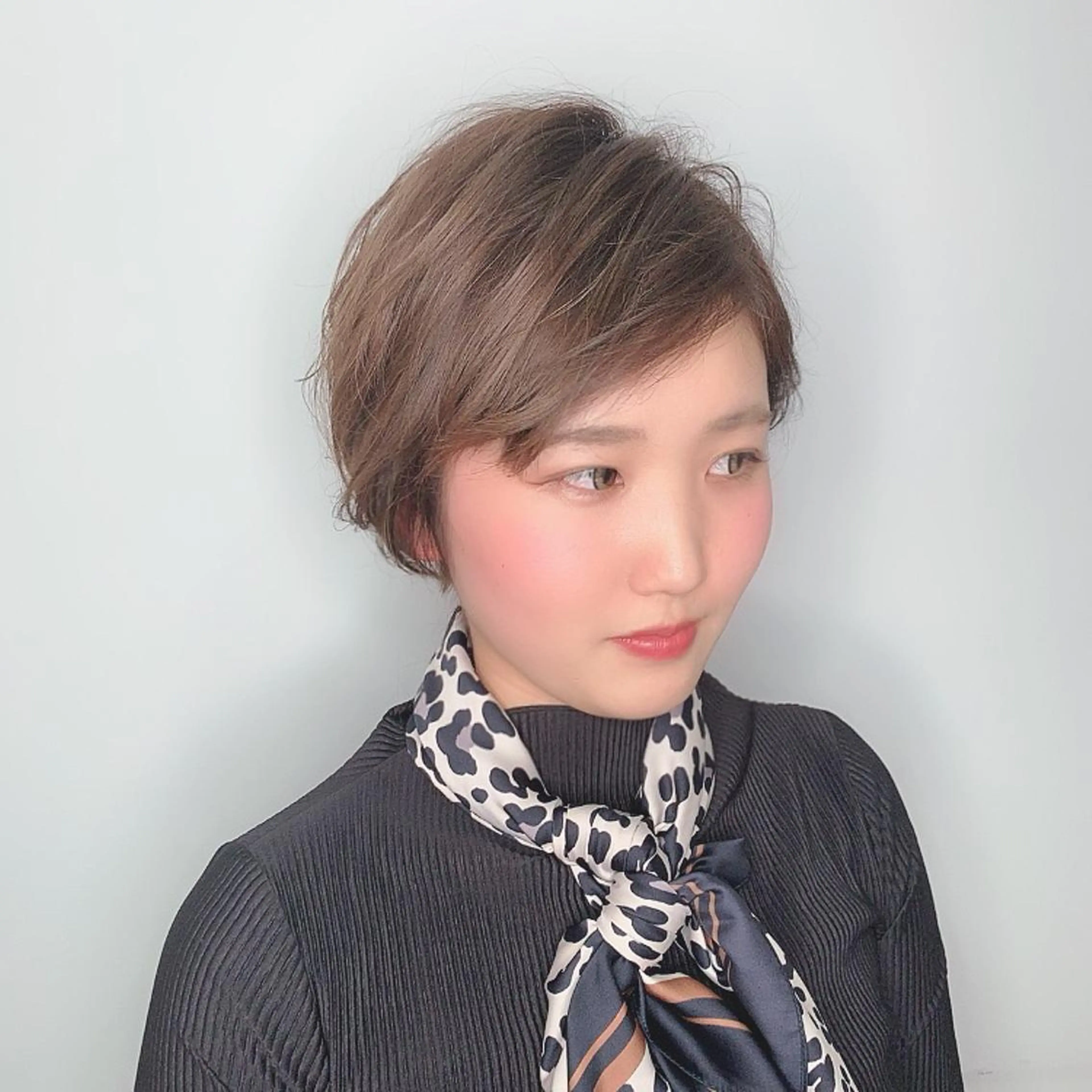 ショート ショートヘア AMI ウルフパーマ/メンズのヘアスタイル