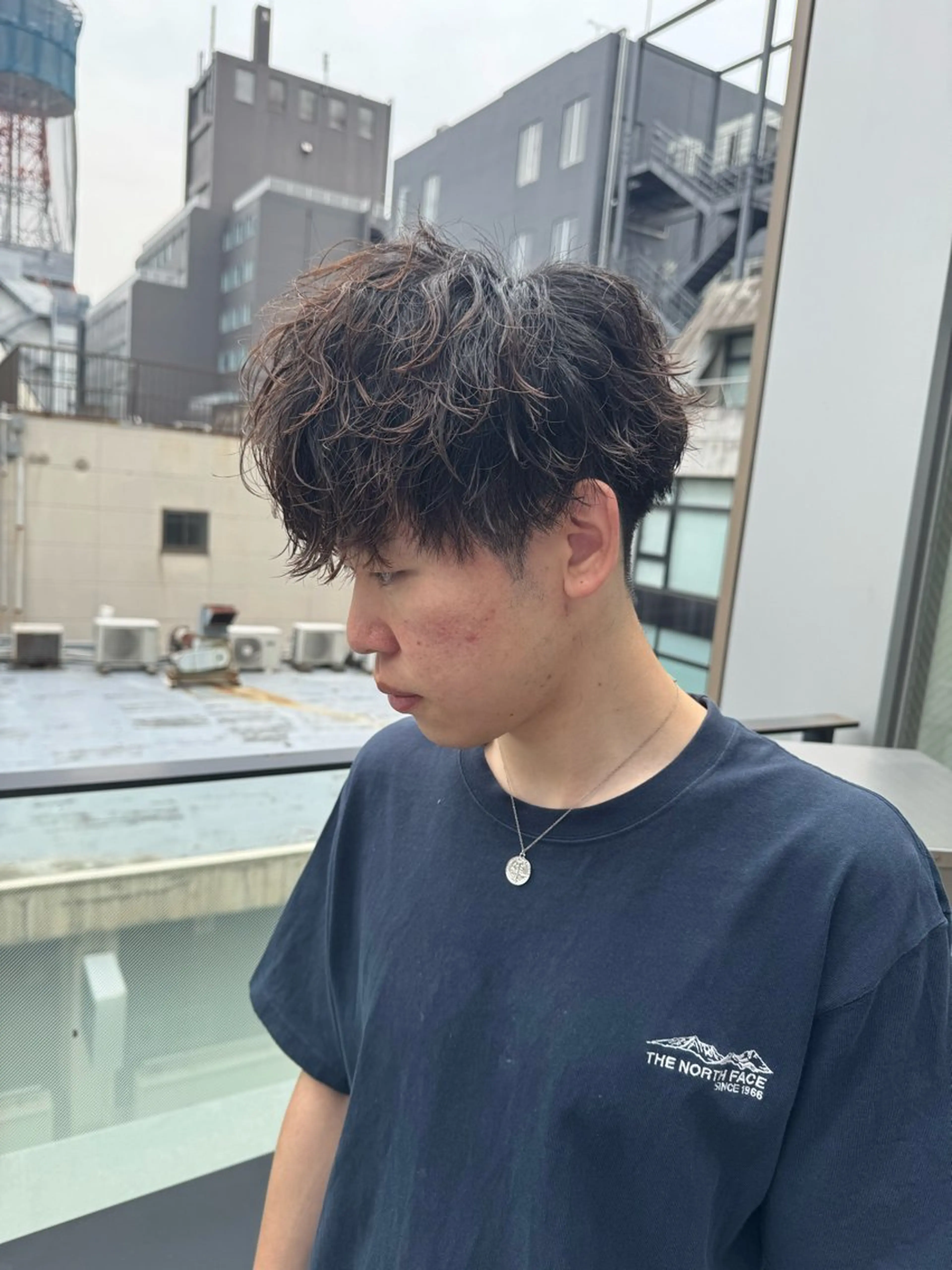 パーマ メンズ メンズパーマ カット パーマ fifth天神/末廣 和也のヘアスタイル