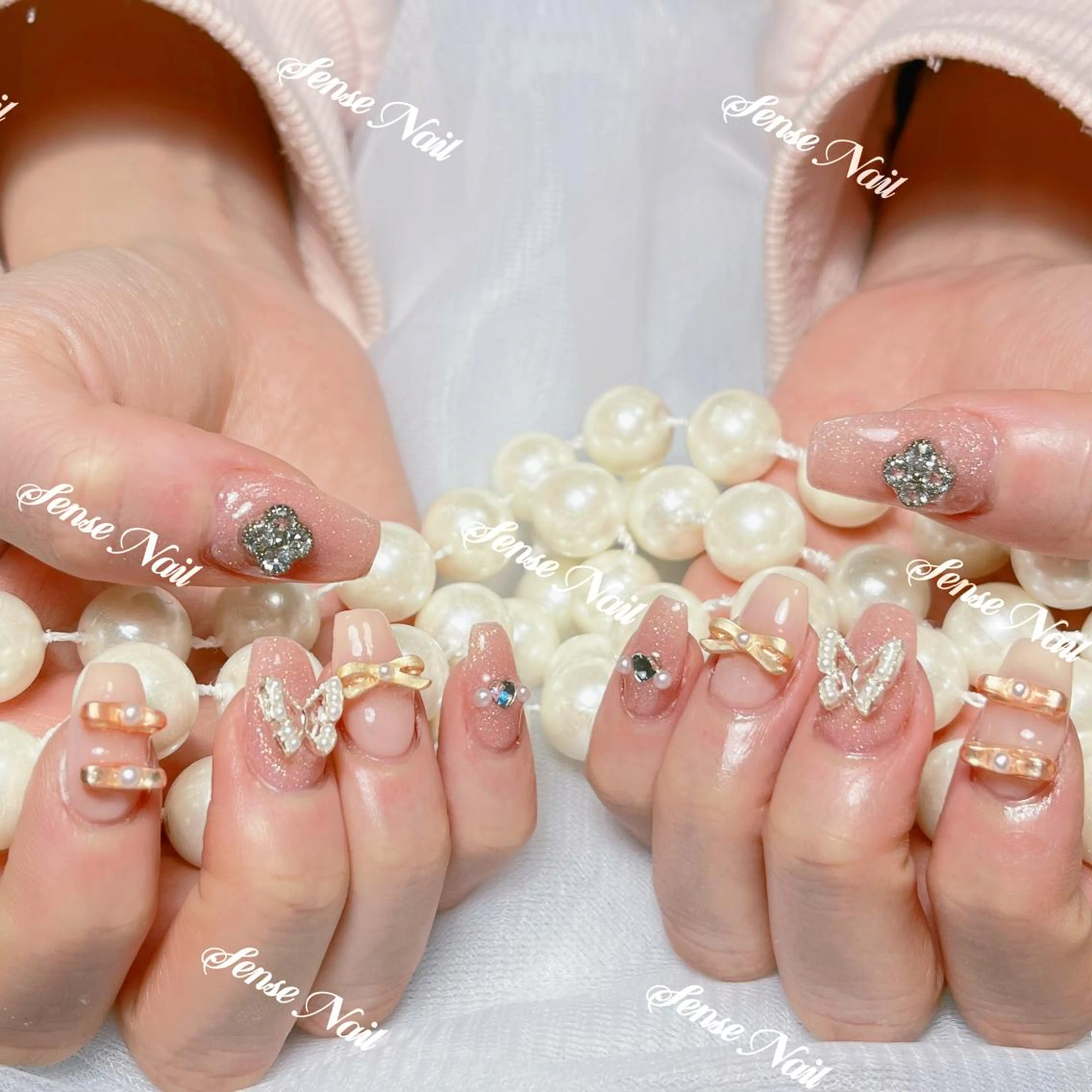 ネイル ハンドネイル ハンドケア 🎀Sense Nail渋谷店🎀のネイルデザイン