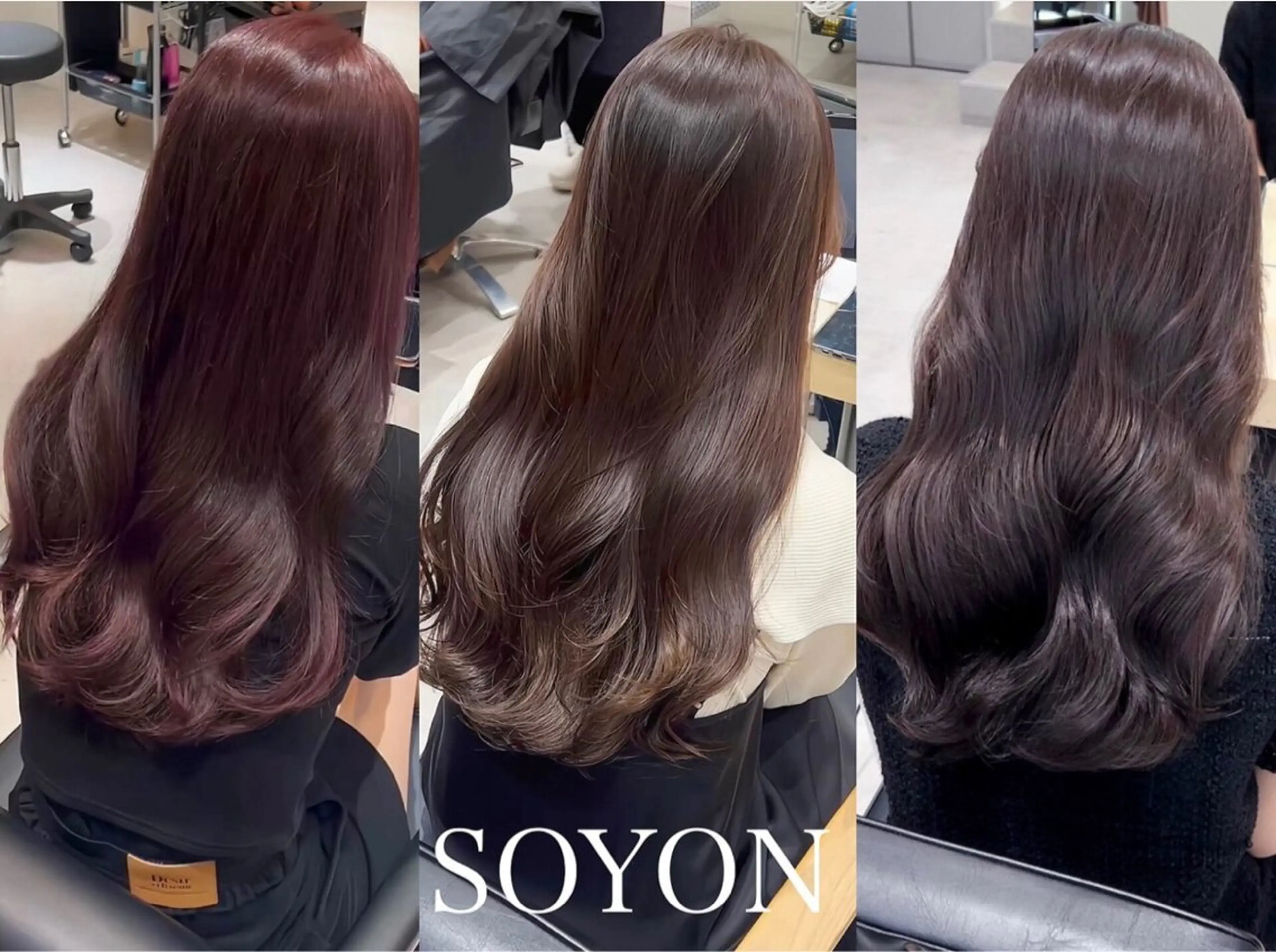 カラー 縮毛矯正 SOYON Miyu🎀‎🤍のヘアスタイル