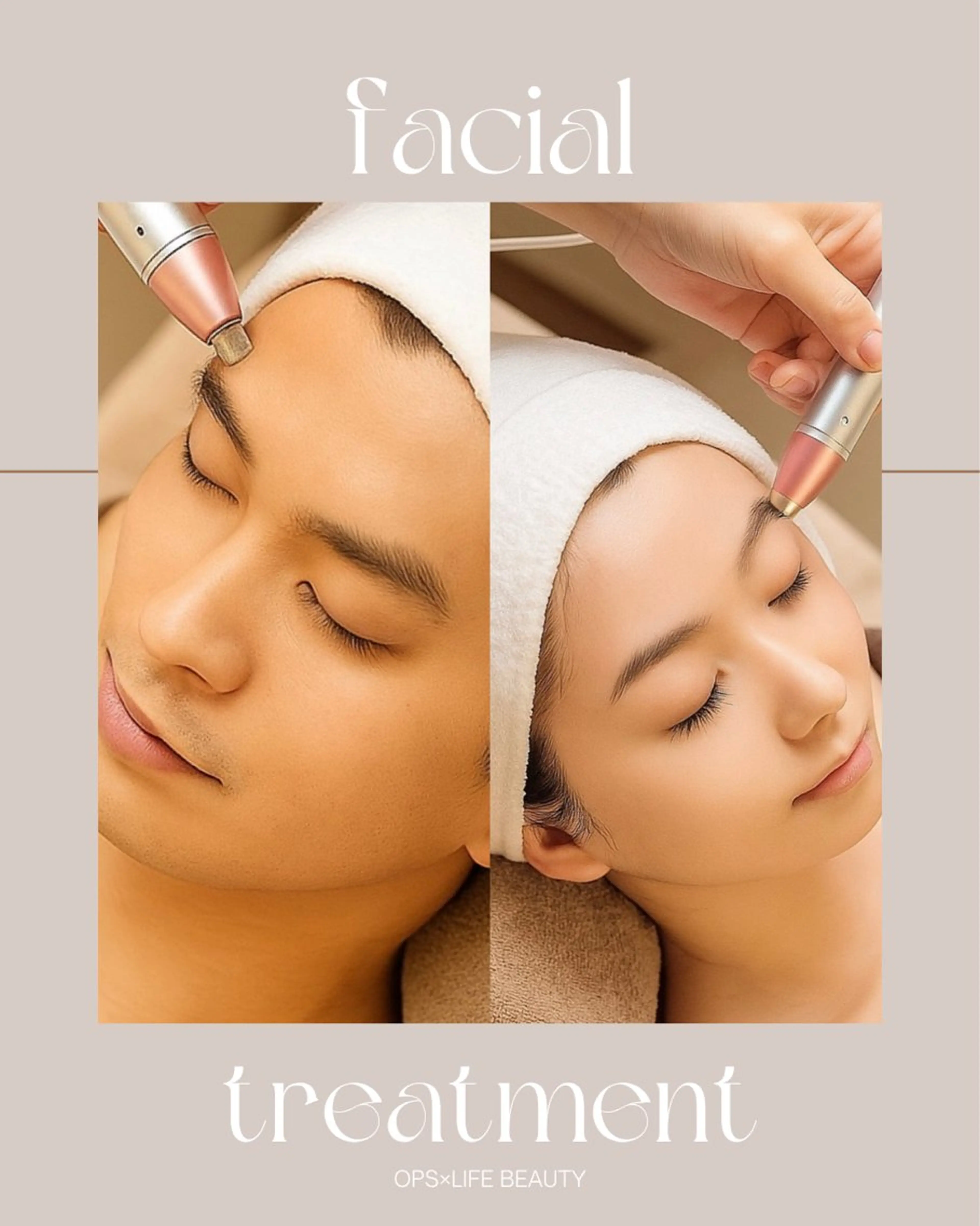 【１２月限定◇特典付き】メイクを落とさず、キュッと小顔☆２０分体験コース￥３,４１０/優しい美つぼ小顔リフトの写真