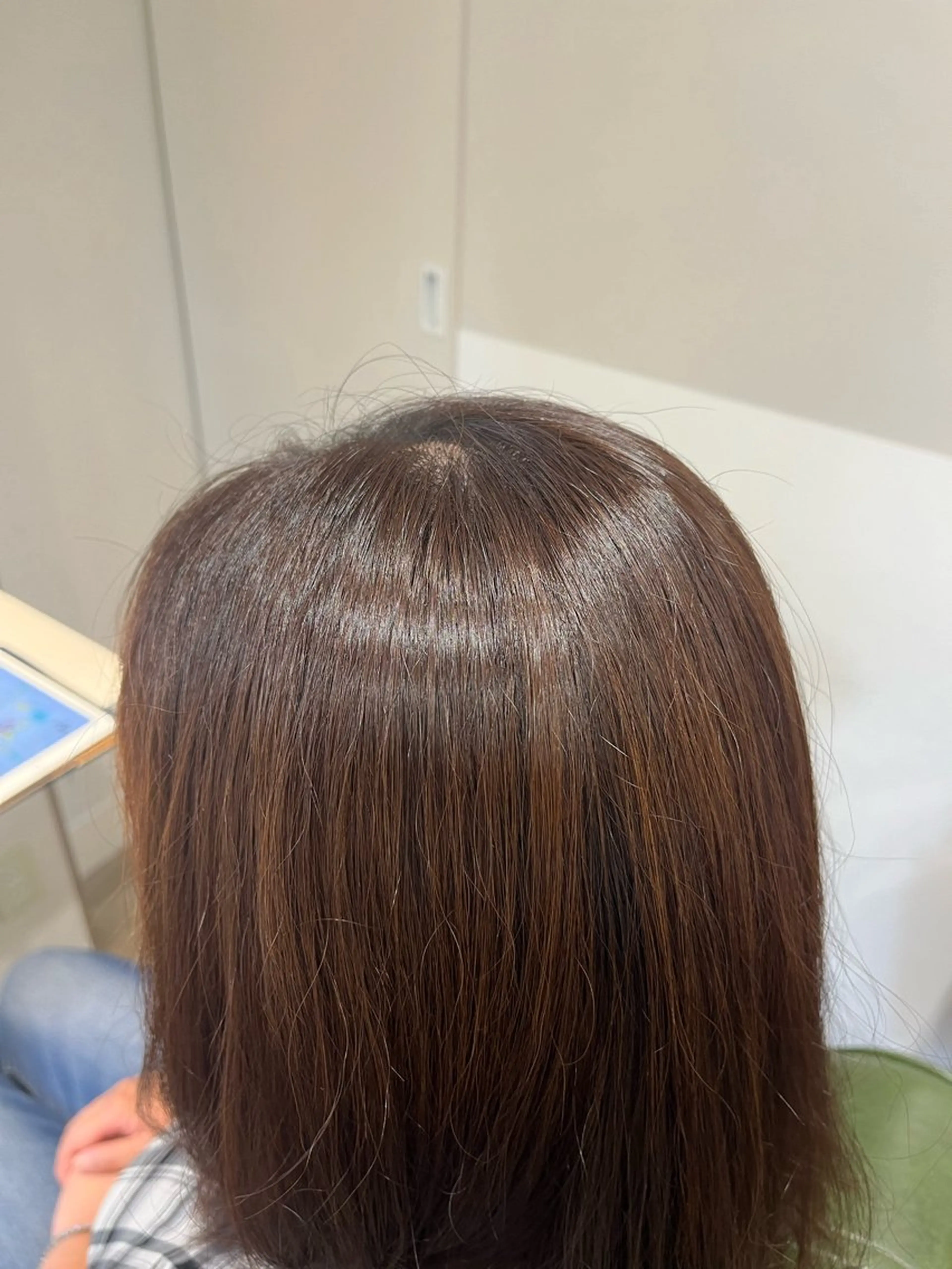 セミロング カラー ブラウンカラー 小鴨 美佳のヘアスタイル