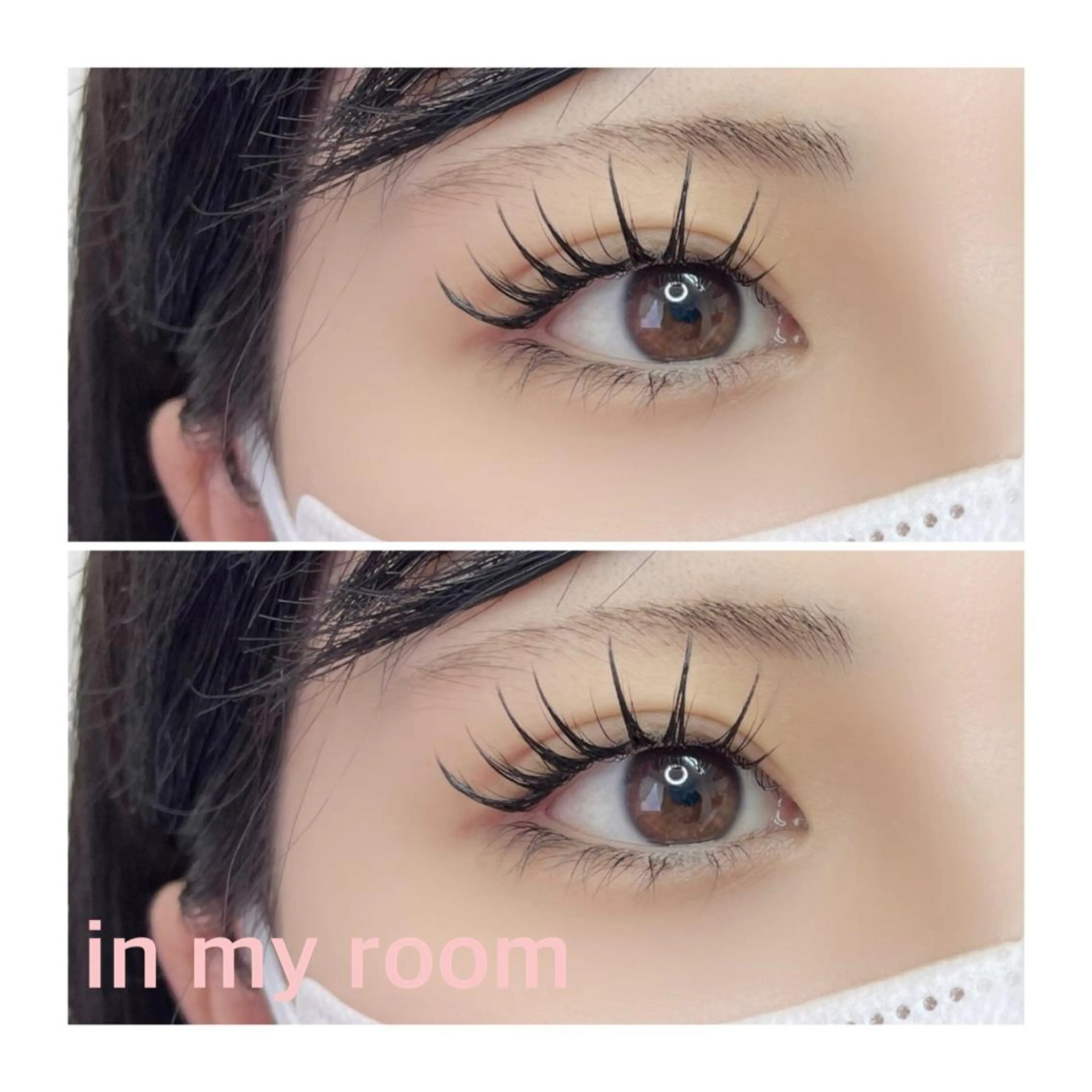 マツエク・マツパ マツエク ☽𝘀𝗵𝗶 𝘀𝗵𝗶☽のマツエク・マツパデザイン