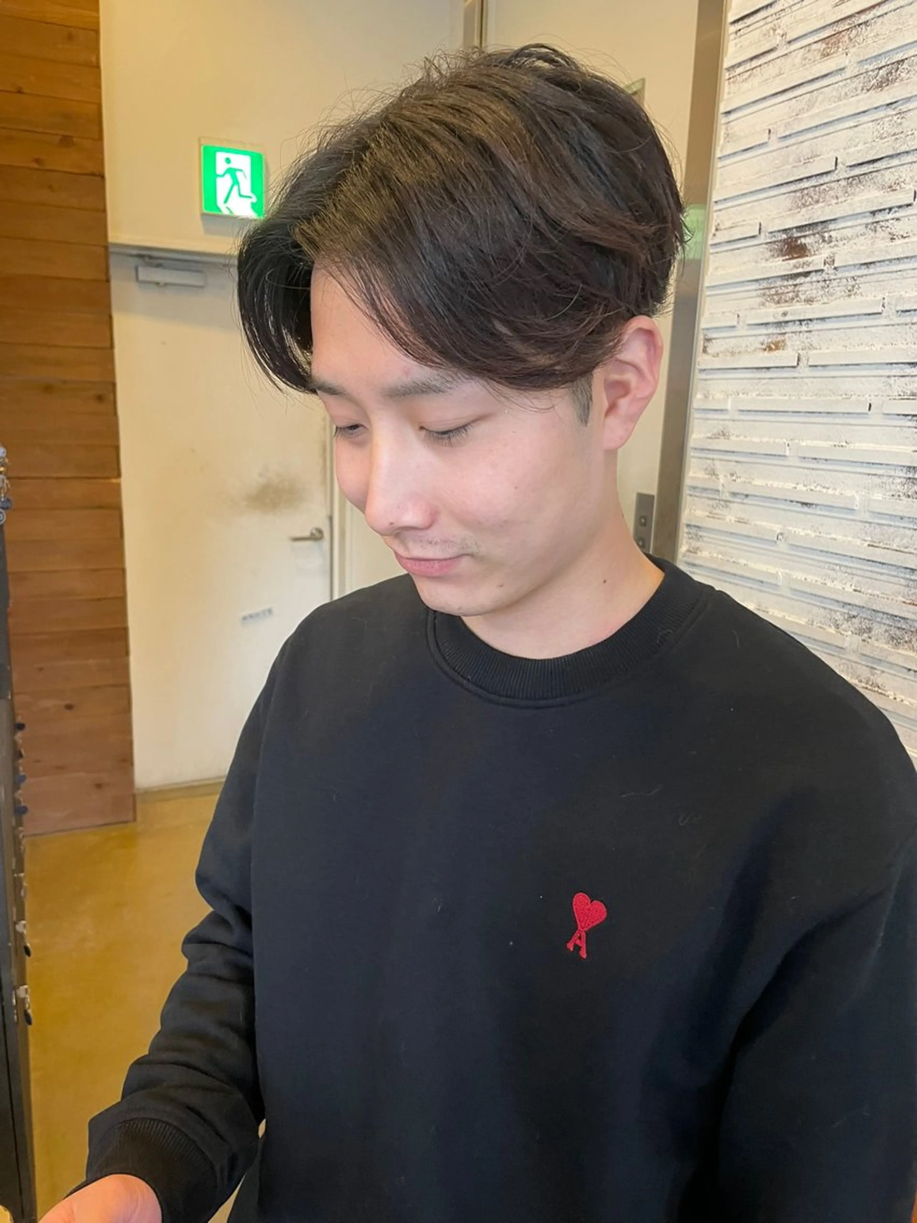 ショート パーマ メンズ パーマ特化 motooのヘアスタイル