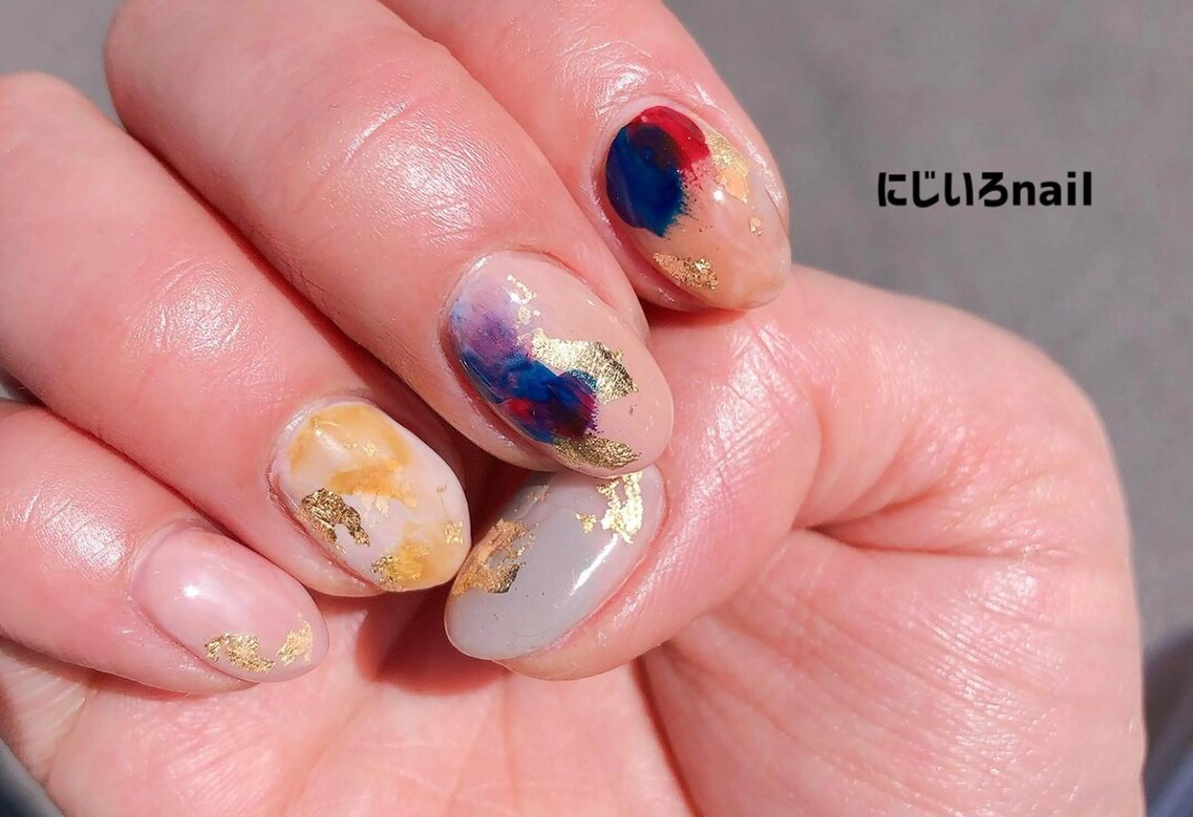 ネイル にじいろ nailのネイルデザイン