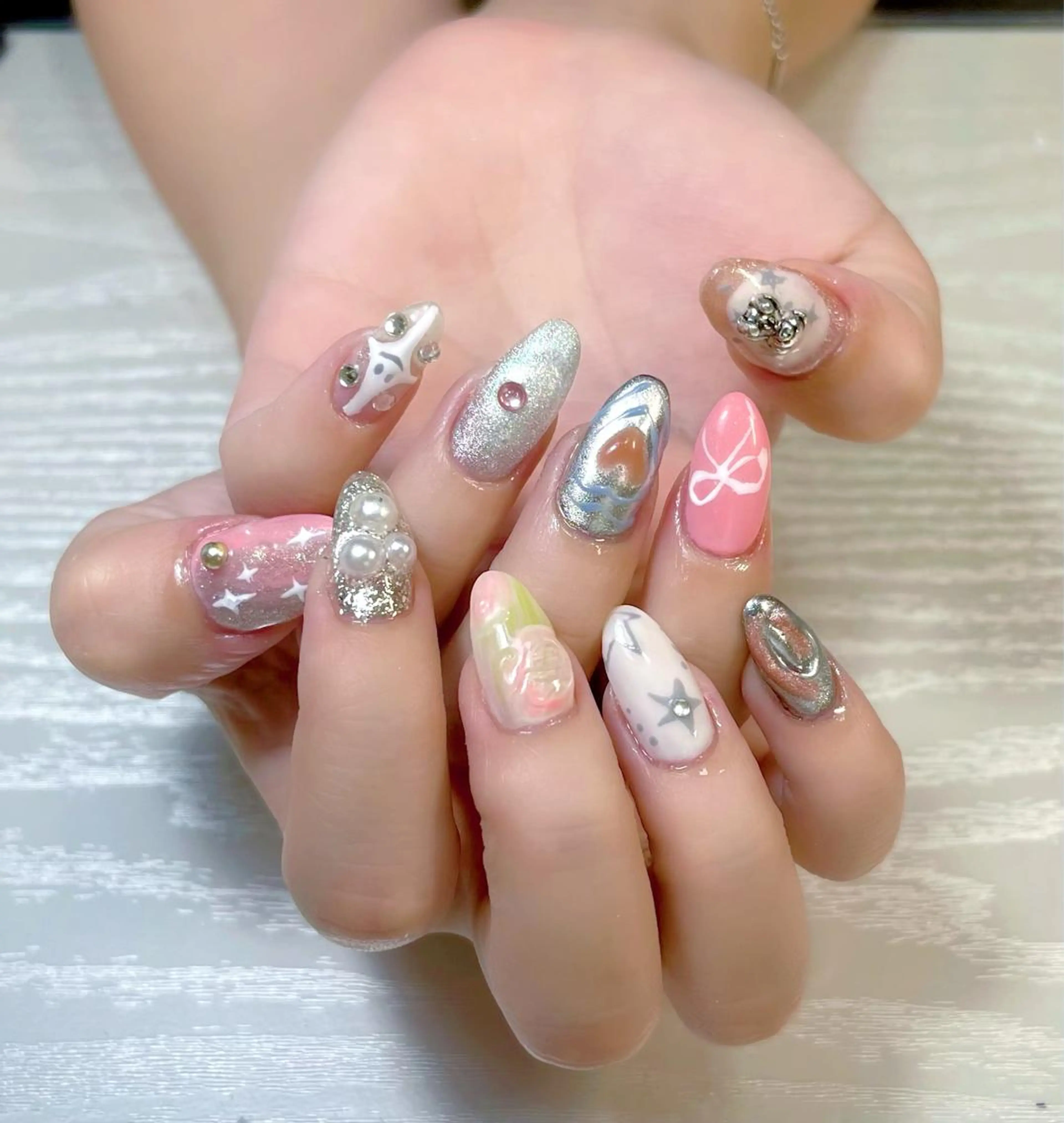 ネイル ハンドネイル ハンドケア hina nailのネイルデザイン