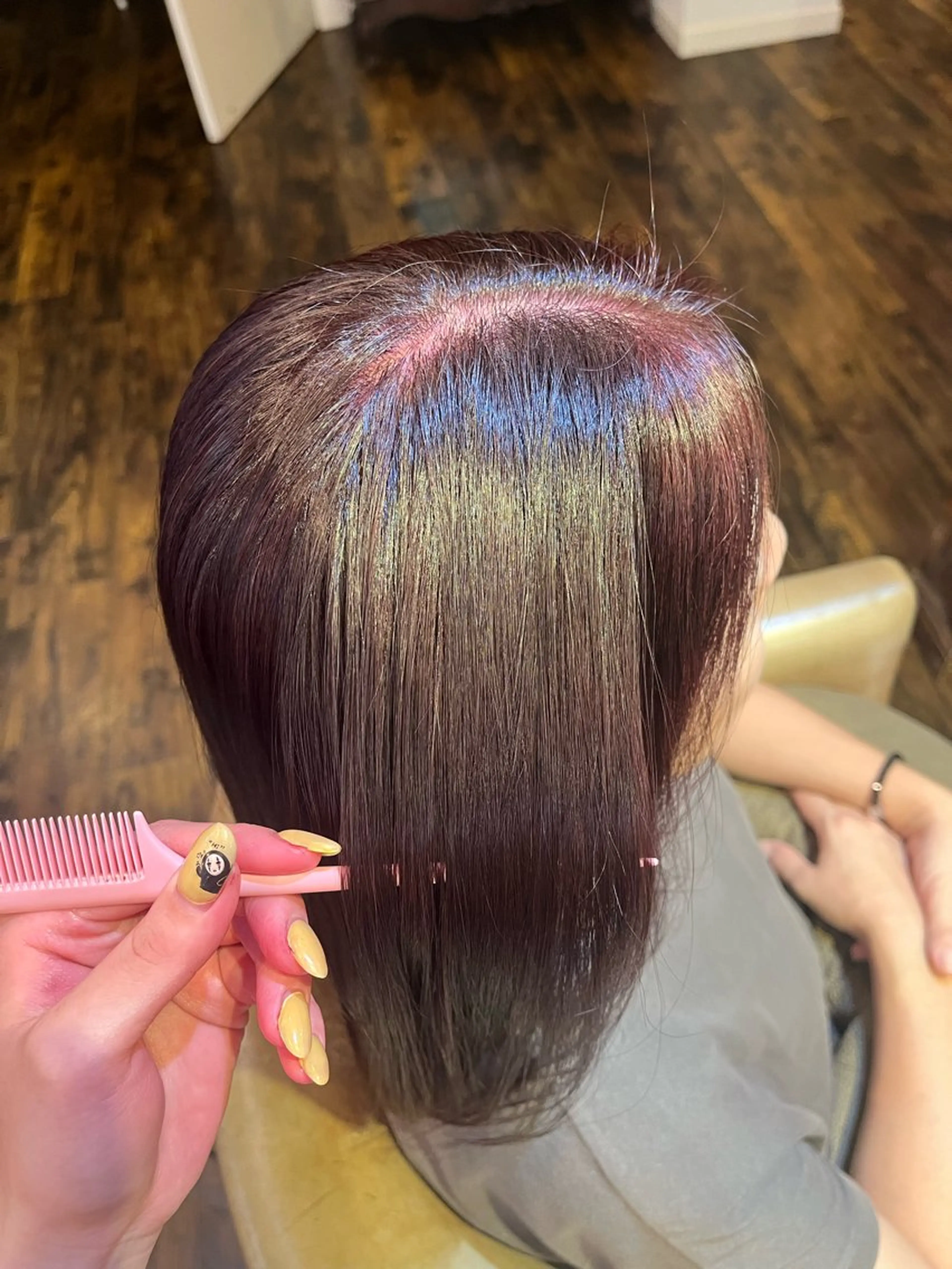 ミディアム カラー ピンクカラー jam Creative Hair Design所属・【jam】横山 真優華のヘアスタイル