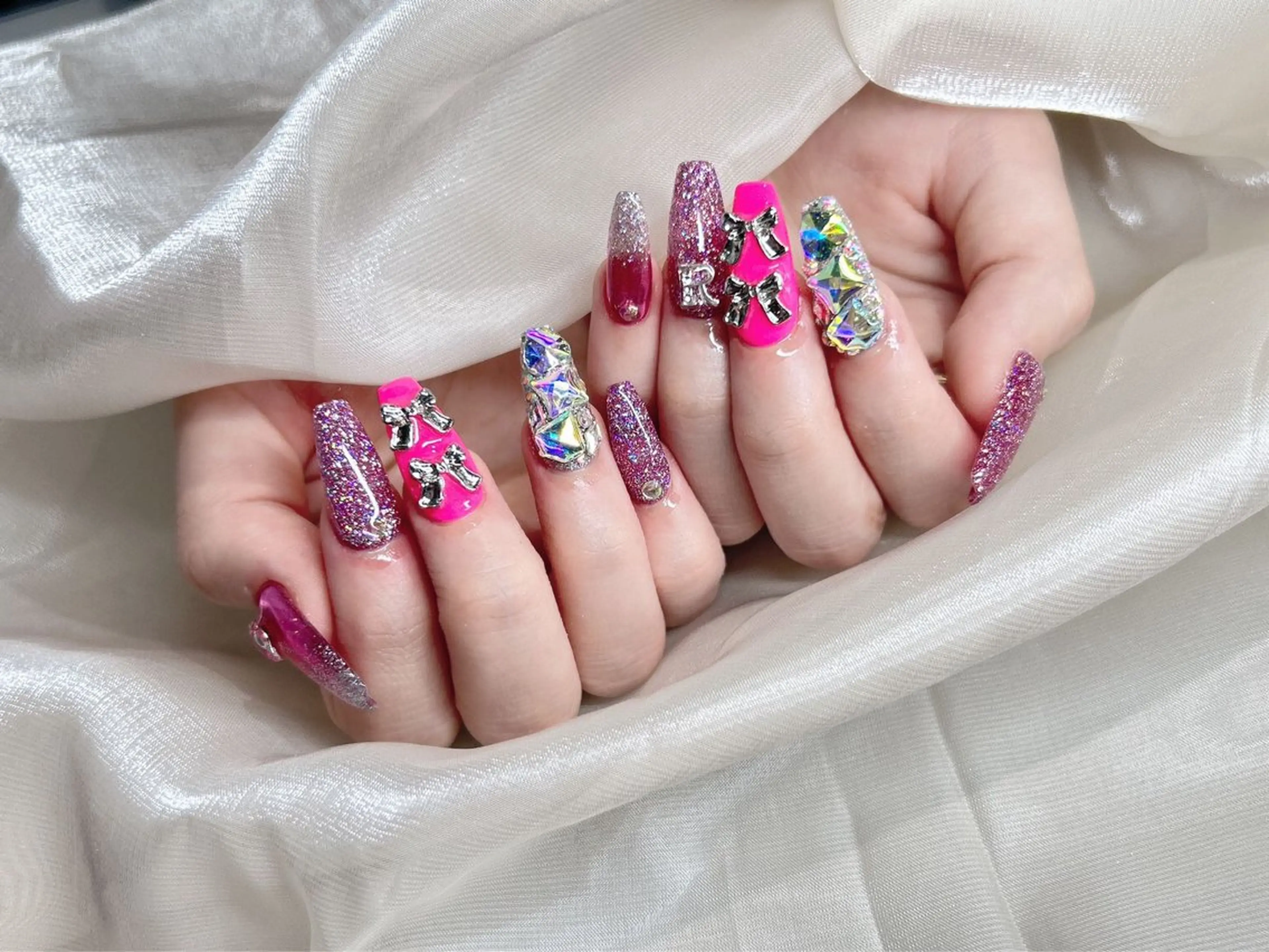 ネイル ハンドネイル エムズ エムズのマツエク・マツパデザイン