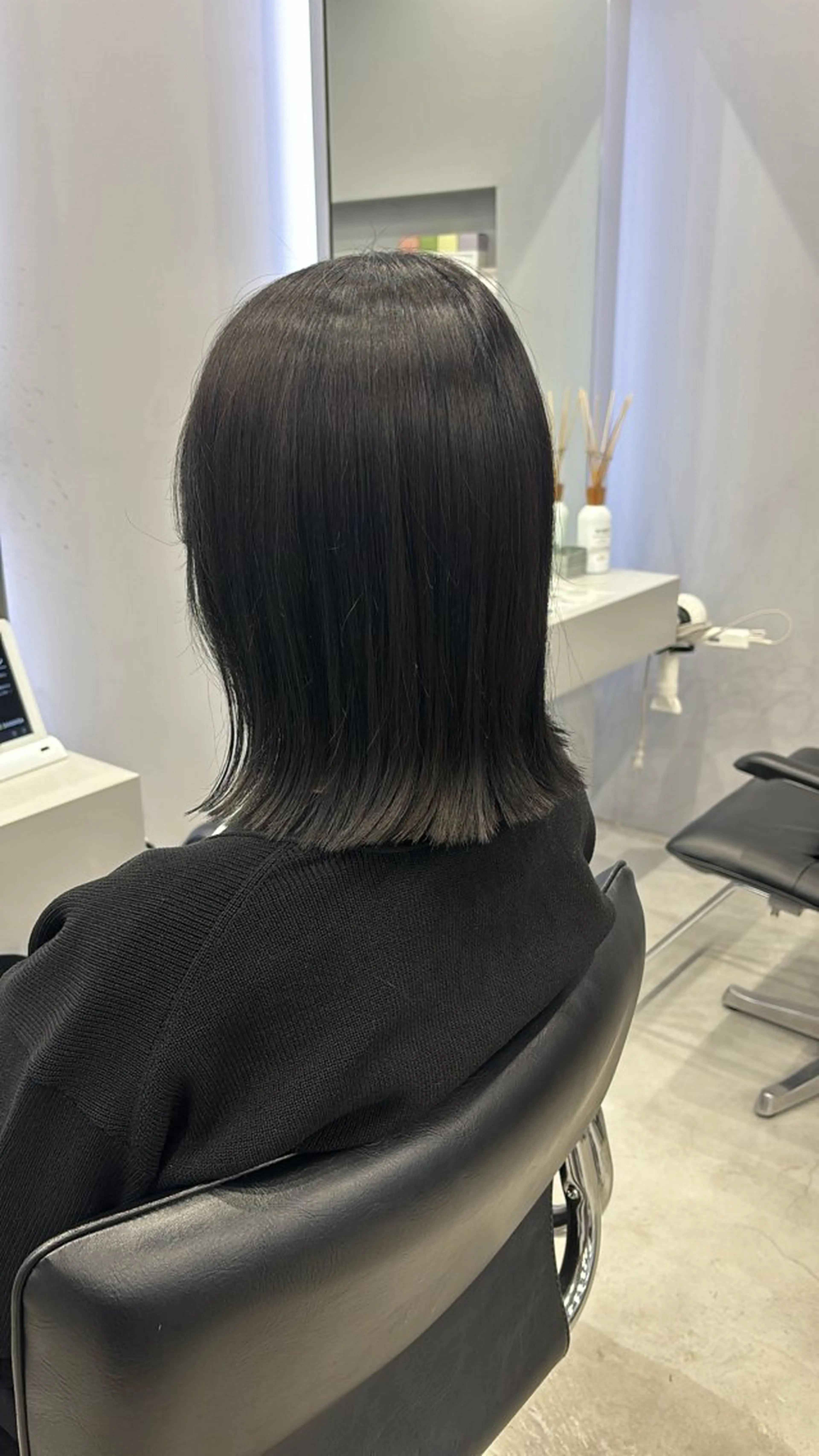 ミディアム 木村 彩乃のヘアスタイル