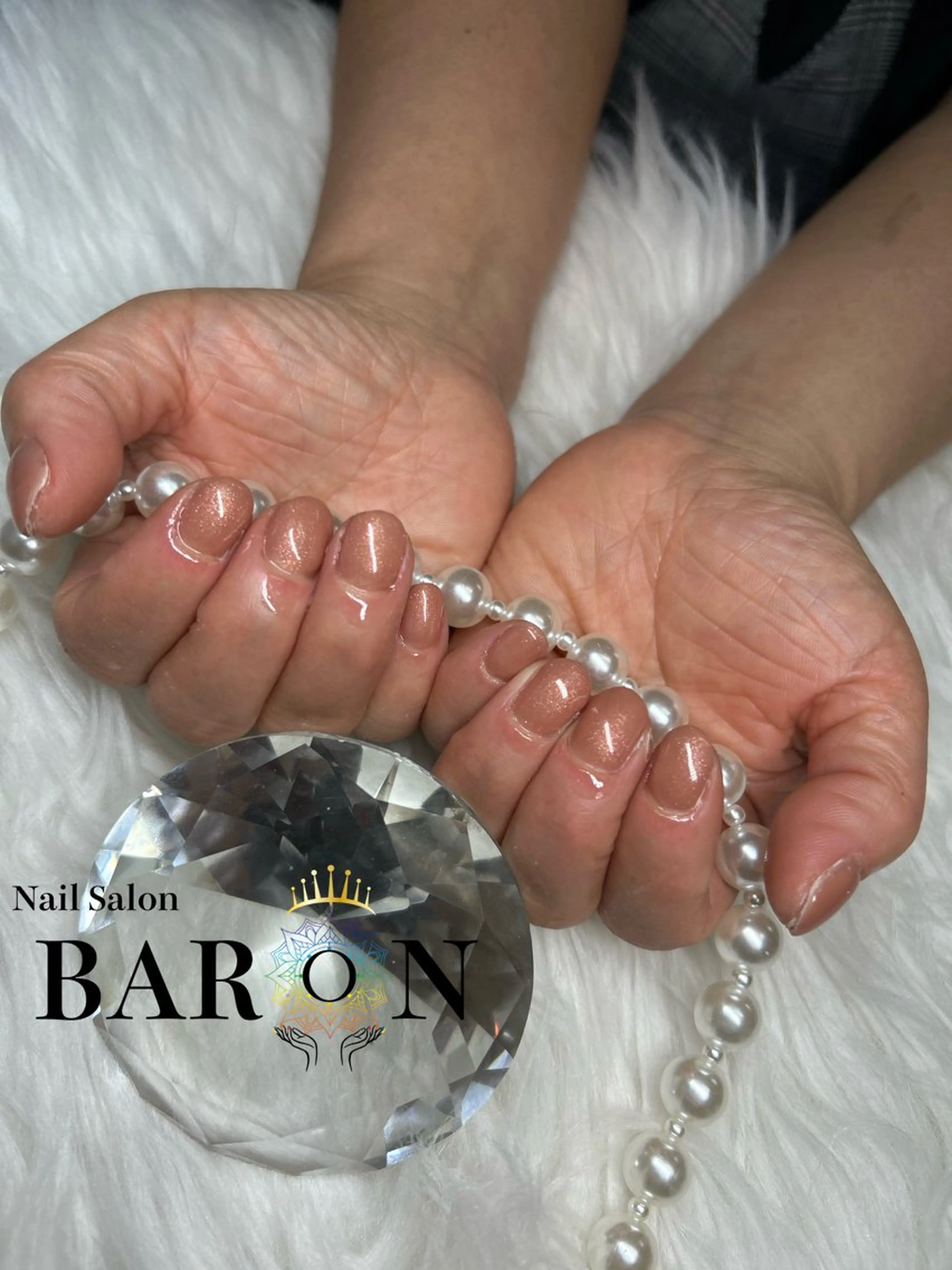 ネイル ワンカラーネイル シンプルネイル BARON AIMIのネイルデザイン