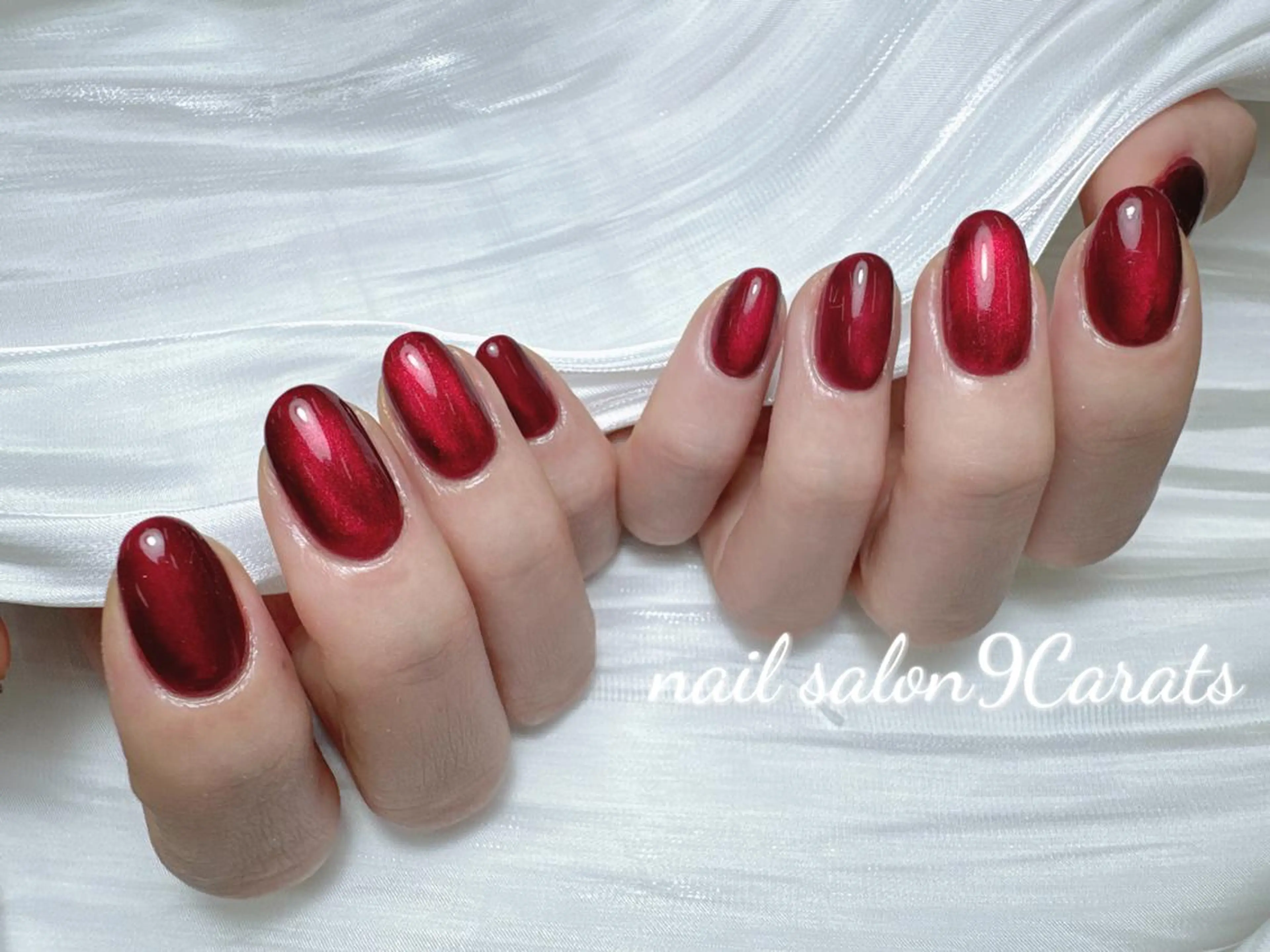 ネイル 💜ワンホンネイル ナインカラット💎のネイルデザイン