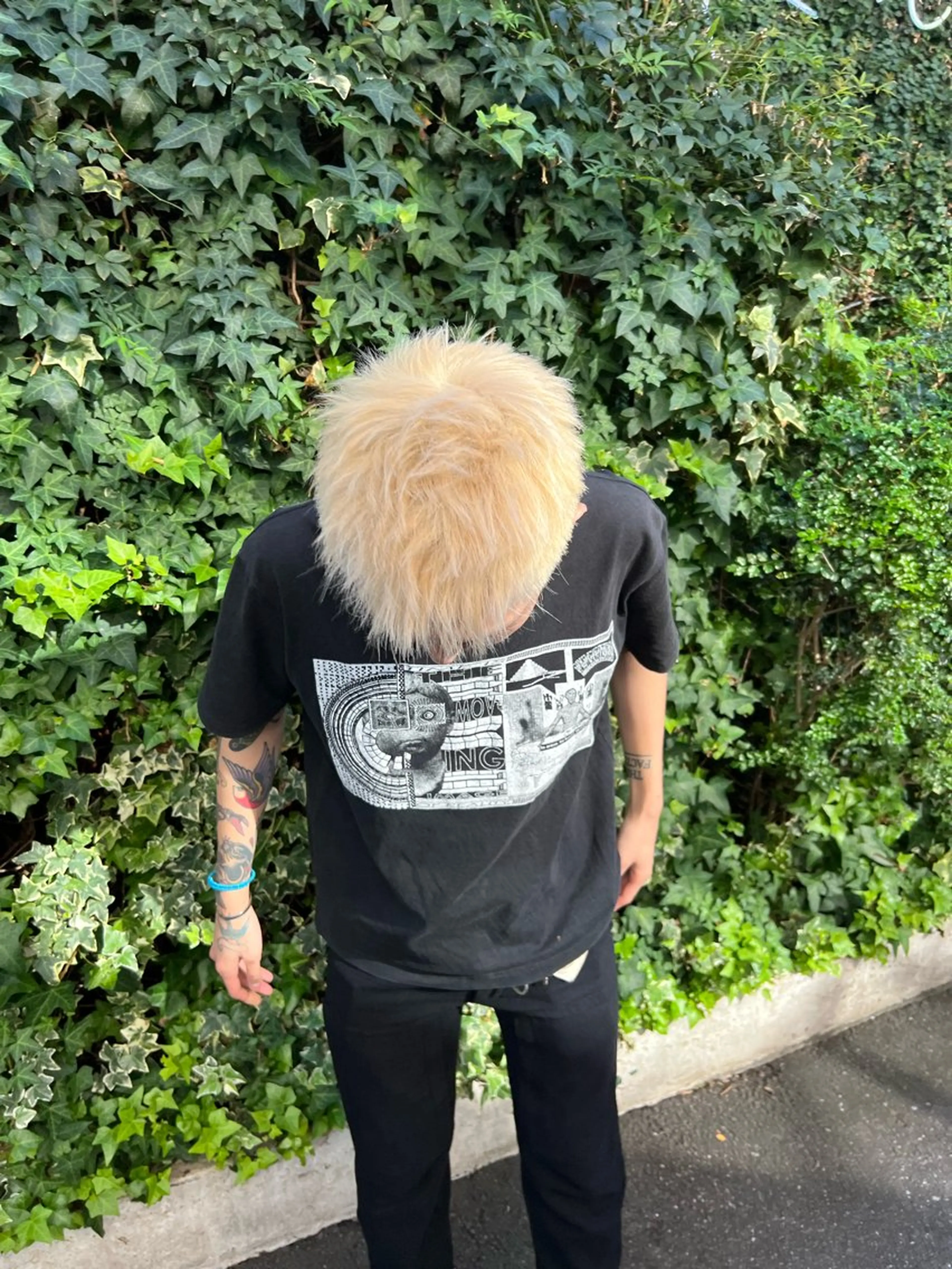 ショート メンズ メンズブリーチ 土田かほ/本日🈳 透明感カラー🍃のヘアスタイル