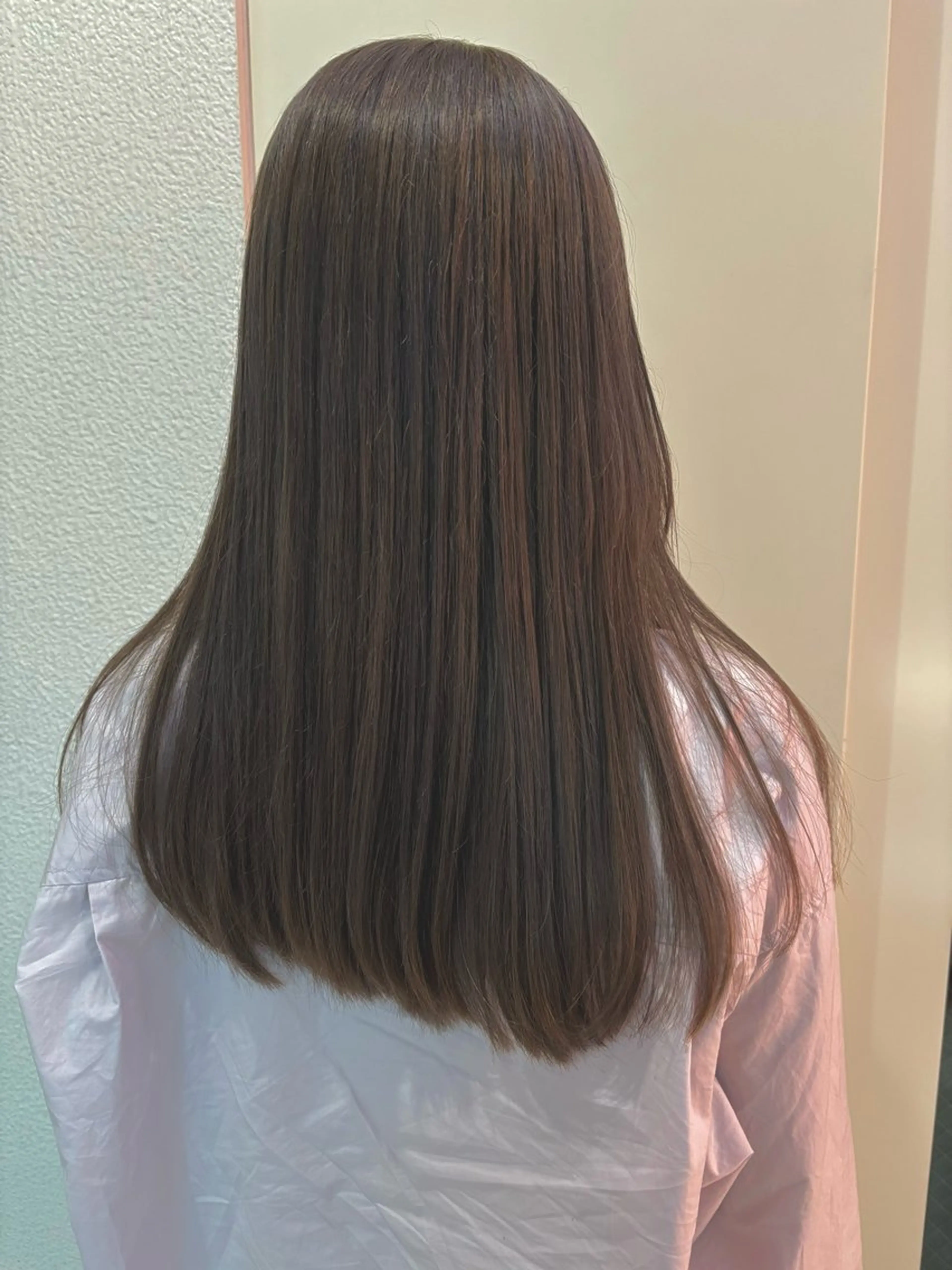 ロング カラー ベージュカラー ブリーチ ケアブリーチ ミルクティーベージュ ヘアカラー トリートメント 七井 香奈 (なないかな)のヘアスタイル