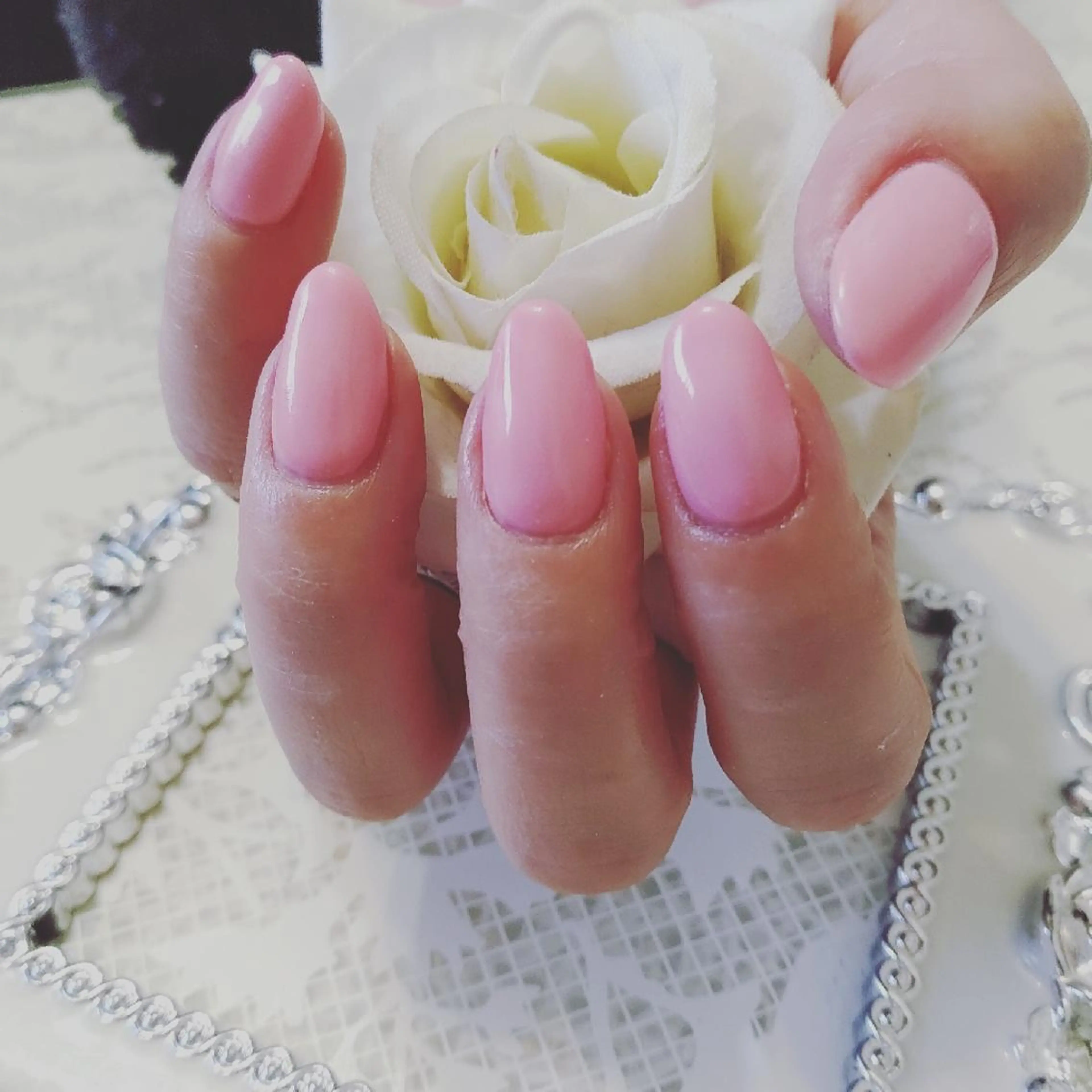 ネイル マットネイル ワンカラーネイル エステとネイル ローズコンフォートのネイルデザイン