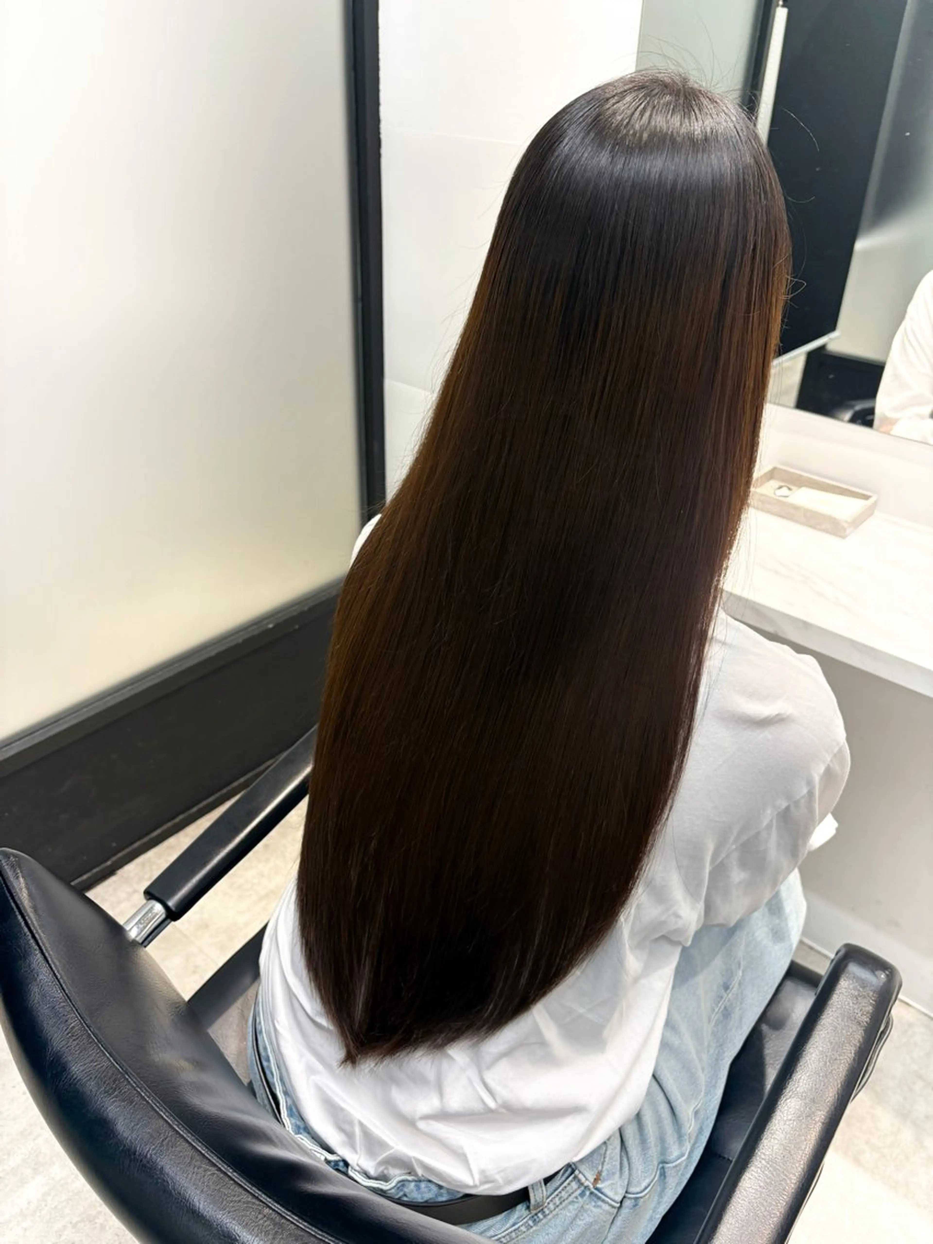 ロング トリートメント トリートメント 韓国ヘア/透明感 カラー/KANAのヘアスタイル