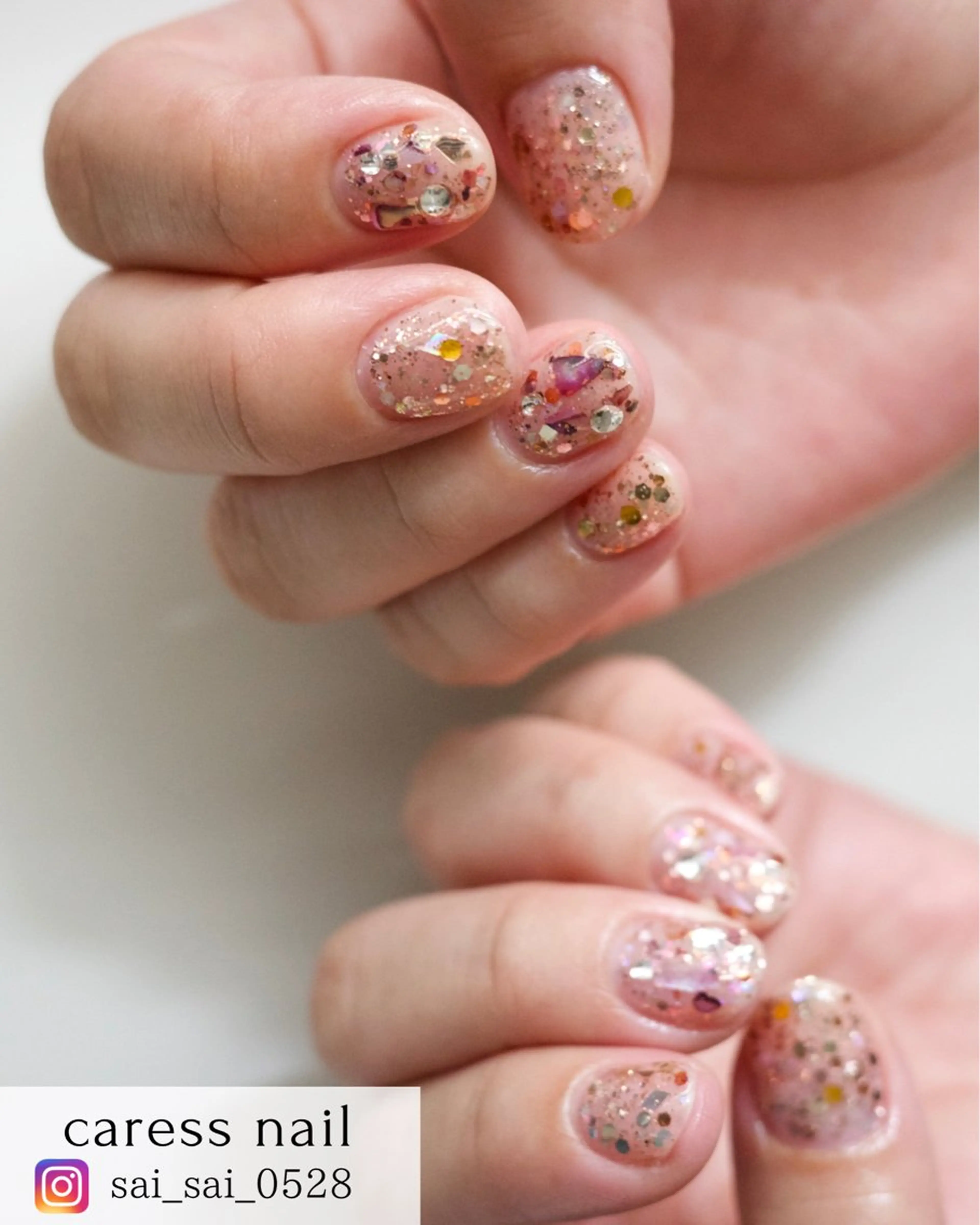 ネイル caress nail カレスネイル 代々木上原所属・カレスネイル さいのネイルデザイン