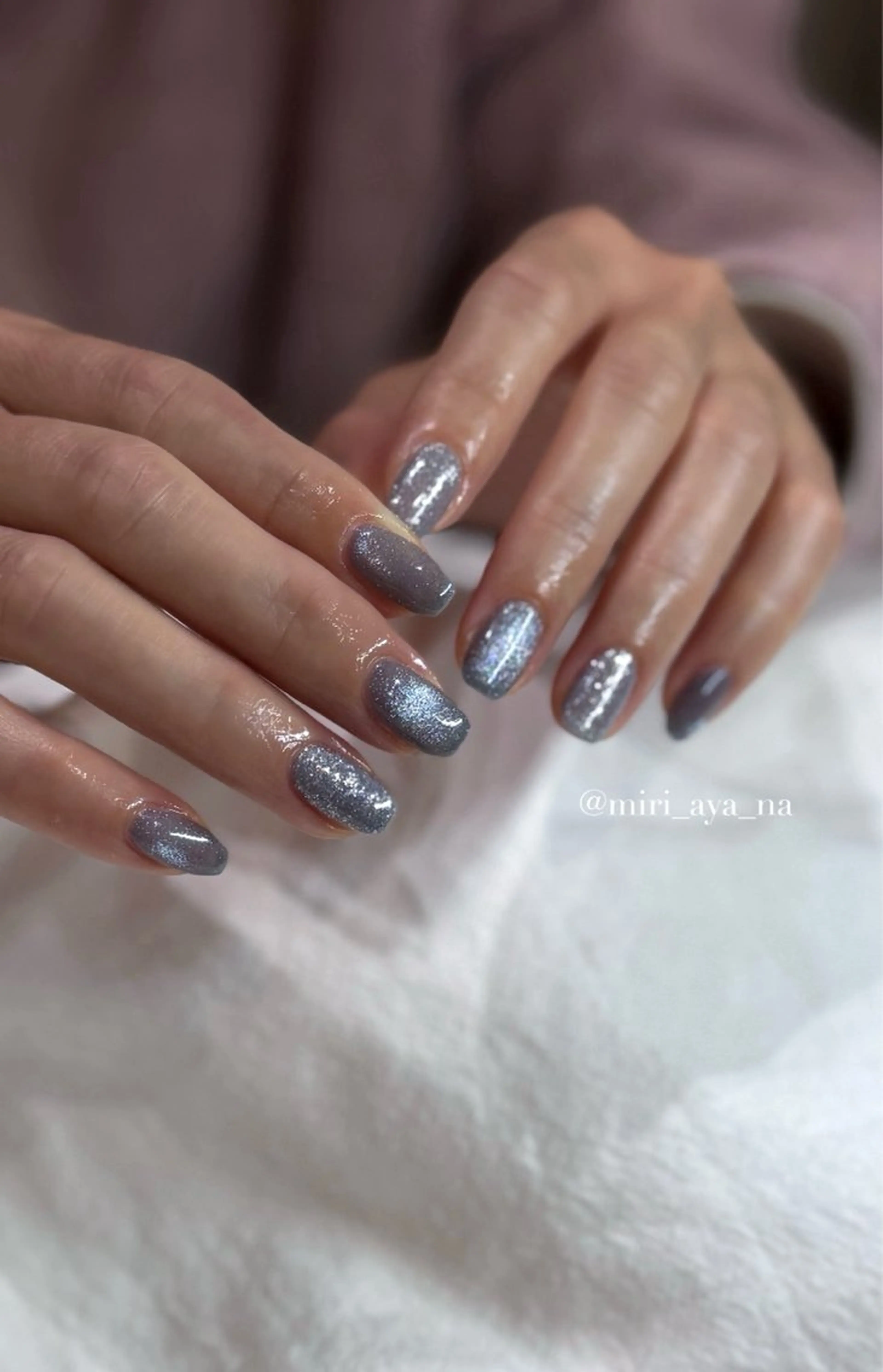 ネイル 新宿代々木/韓国系 ワンホン/aya🫧のネイルデザイン