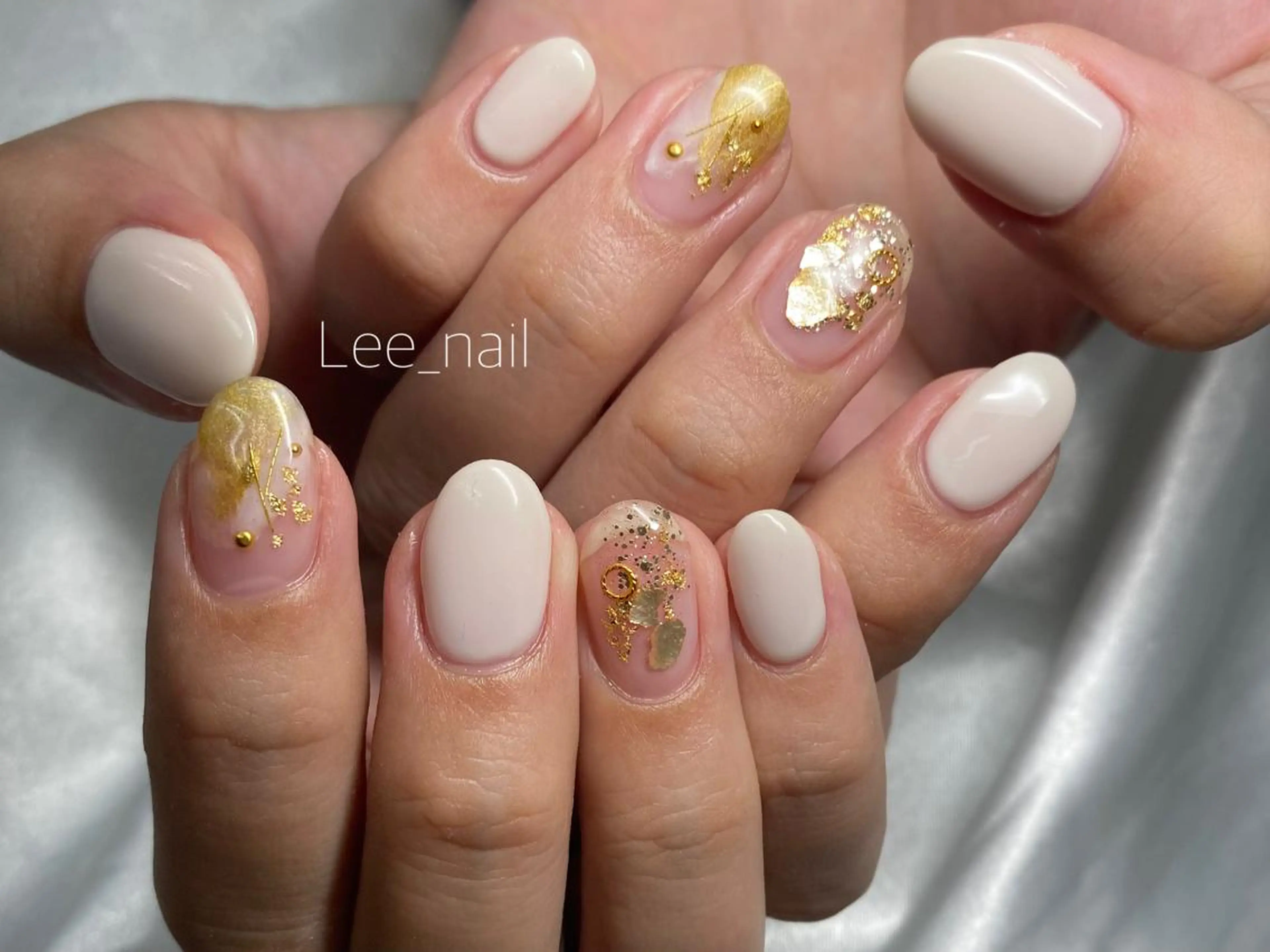 ネイル アートネイル ワンカラーネイル Lee_ nailのネイルデザイン