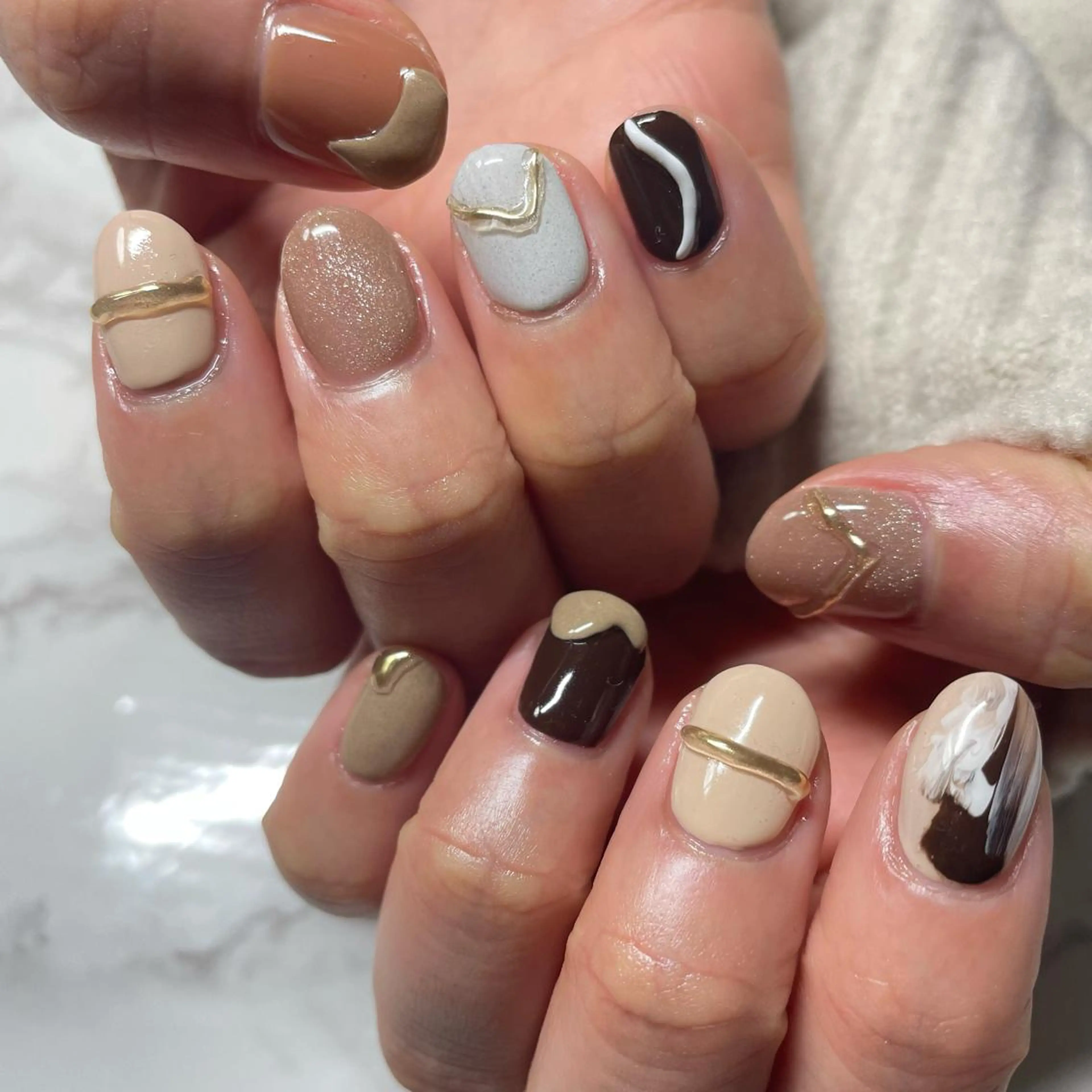 ネイル DeI'm所属・🦕Tsudaka Moe🦕のネイルデザイン