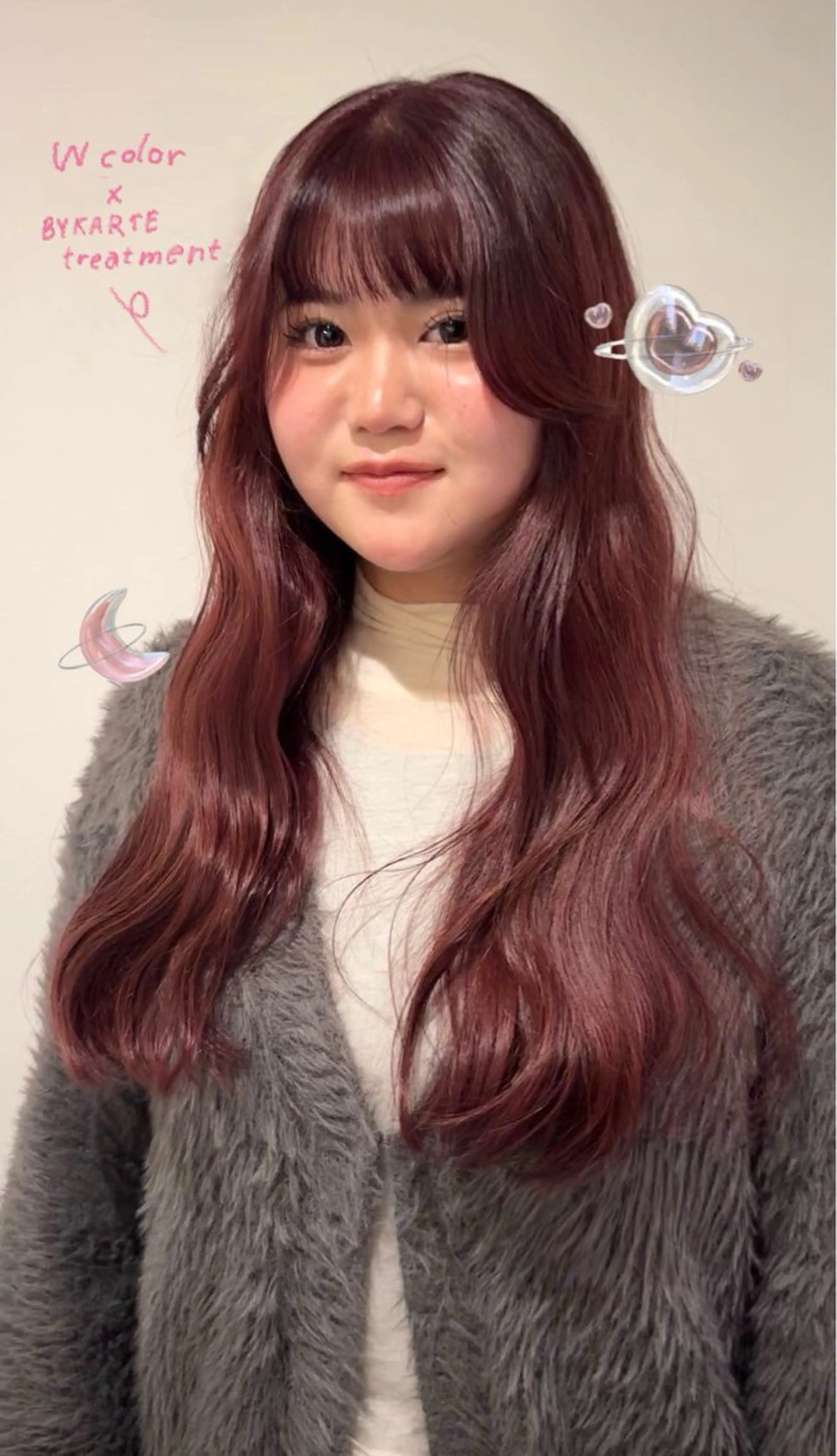 ロング カラー rizu　/ ボブ /中明度カラー❤︎のヘアスタイル